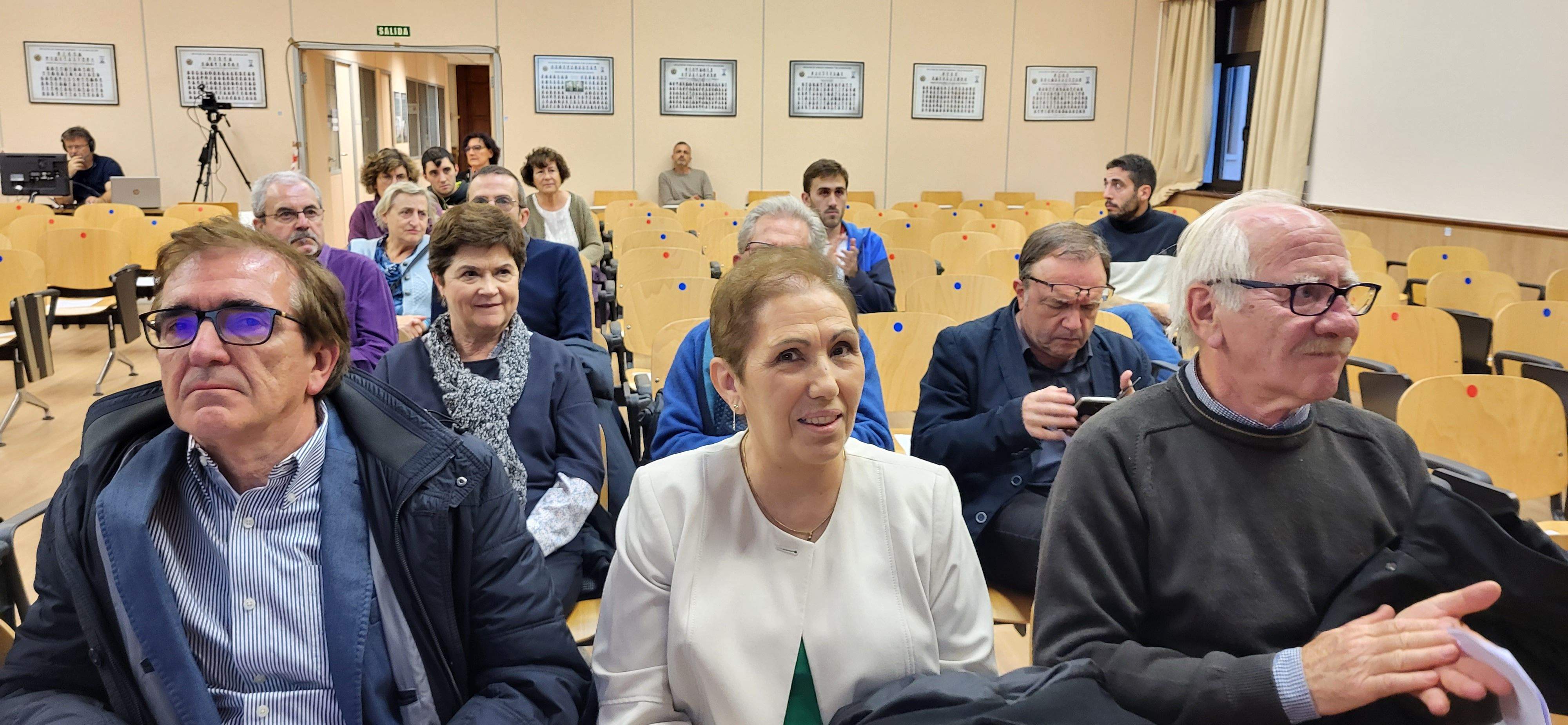 Homenaje a Azucena Lozano, Miguel Puyuelo y Marien Martín. Foto Mercedes Manterola 