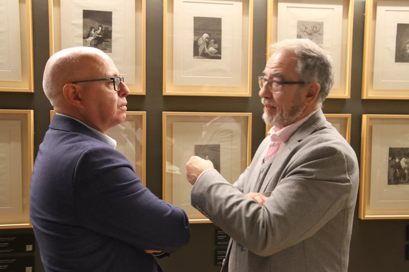 Exposición ‘Goya, fantasía y razón Los Caprichos’ en el Archivo Provincial de Huesca. Foto Carlos Neofato