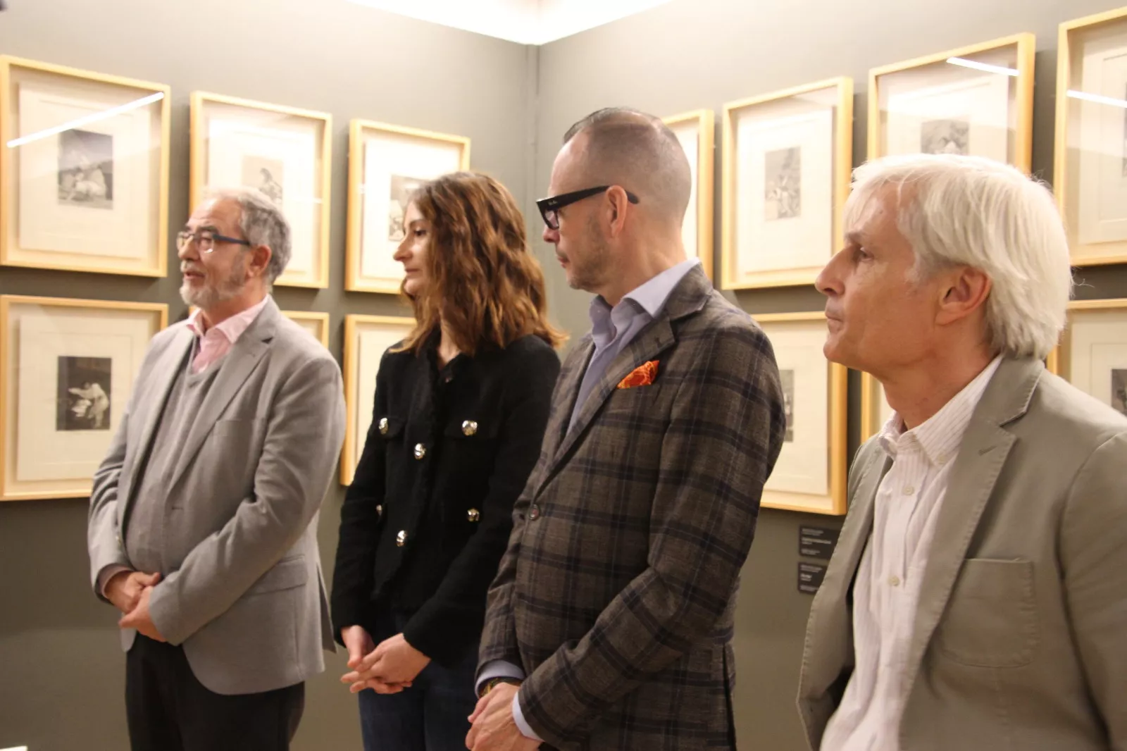 Exposición ‘Goya, fantasía y razón Los Caprichos’ en el Archivo Provincial de Huesca. Foto Carlos Neofato