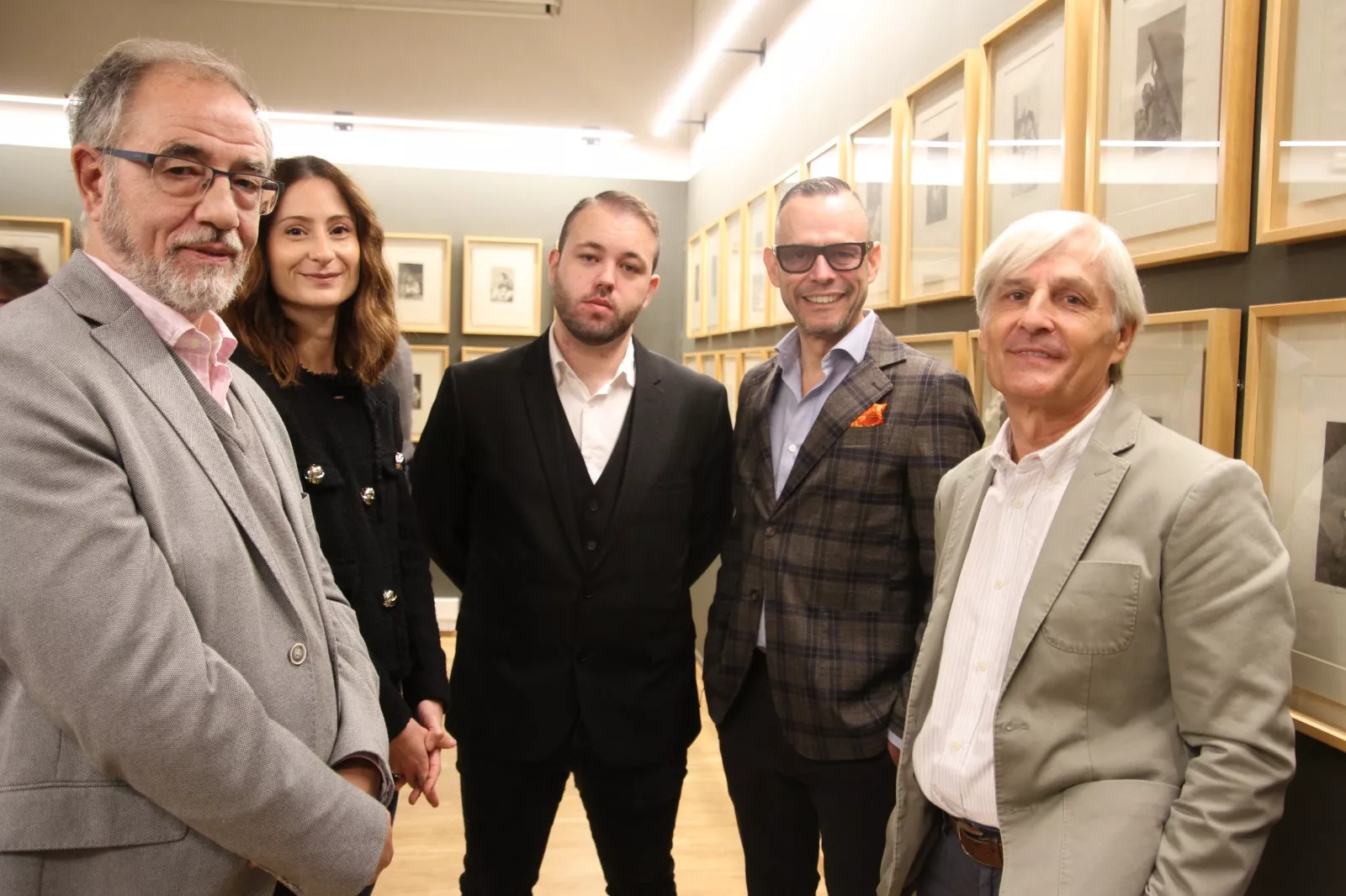 Exposición ‘Goya, fantasía y razón Los Caprichos’ en el Archivo Provincial de Huesca. Foto Carlos Neofato