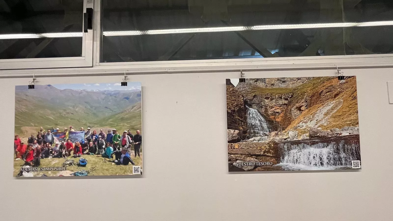 Inauguración en Huesca de la exposición "Enamoradas de las montañas". Foto Mercedes Manterola