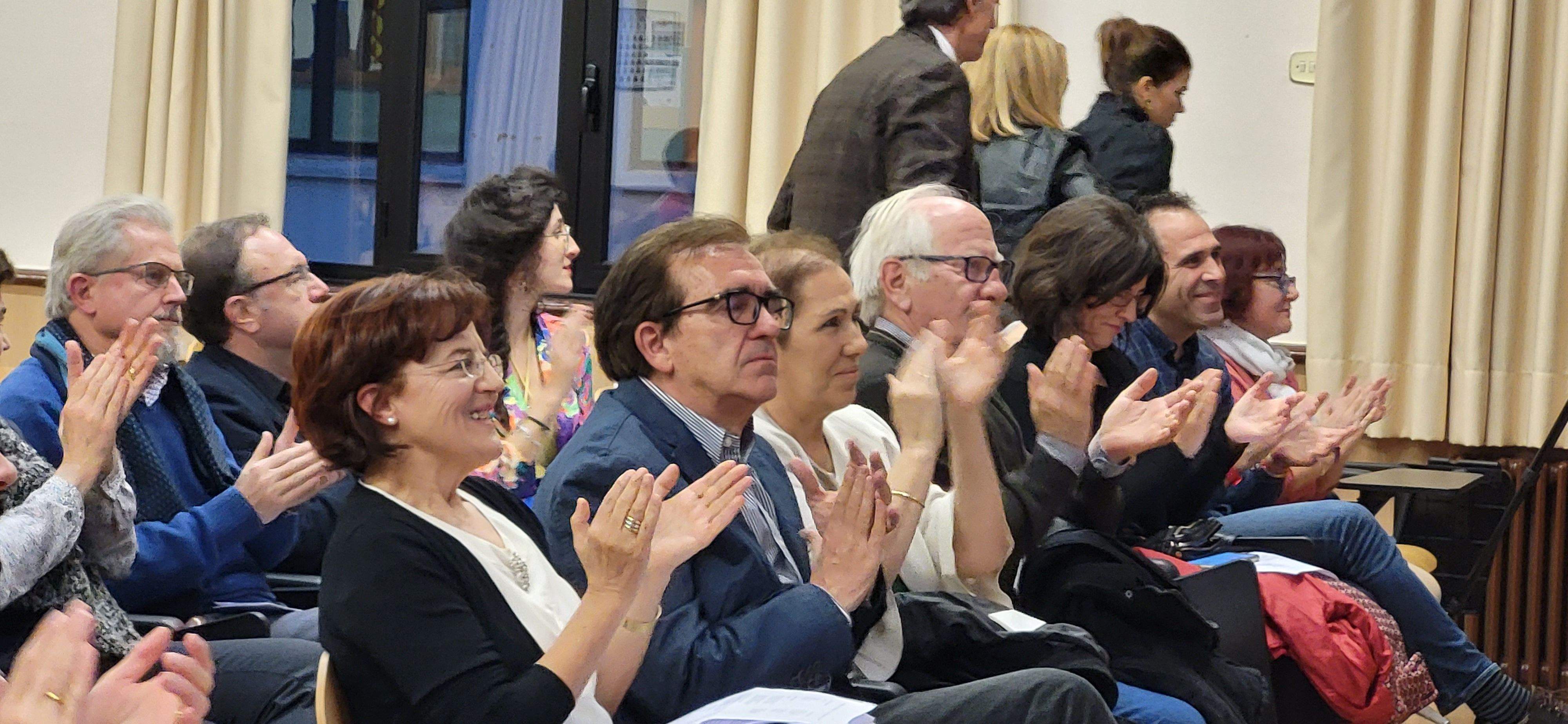 Homenaje a Azucena Lozano, Miguel Puyuelo y Marien Martín. Foto Mercedes Manterola 
