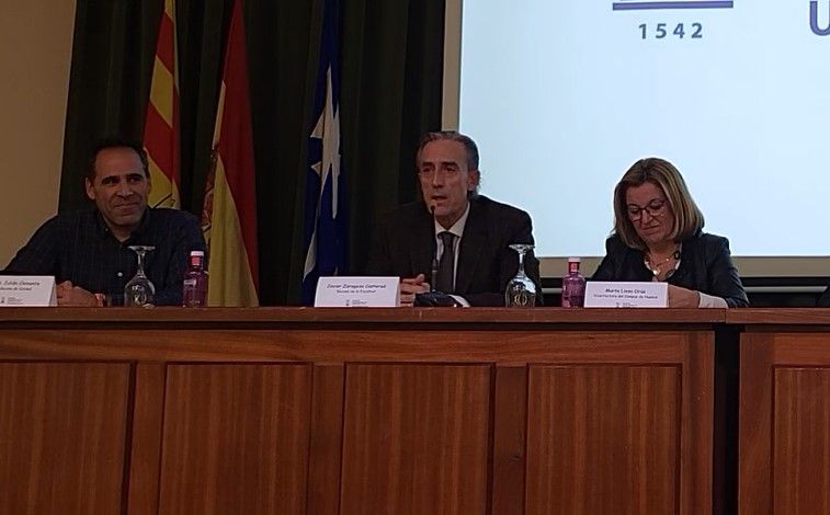 Homenaje a Azucena Lozano, Marien Martín y Miguel Puyuelo. Foto Myriam Martínez