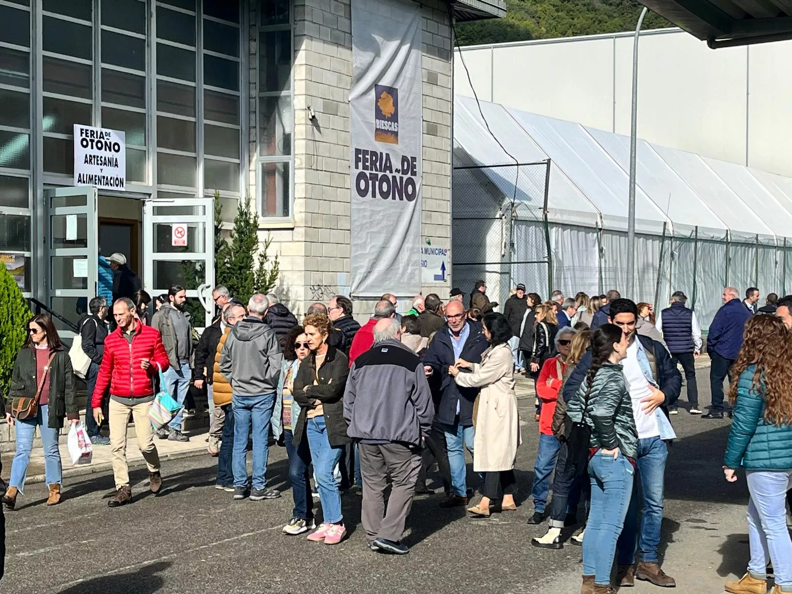 Inauguración de la Feria de Otoño de Biescas 2024