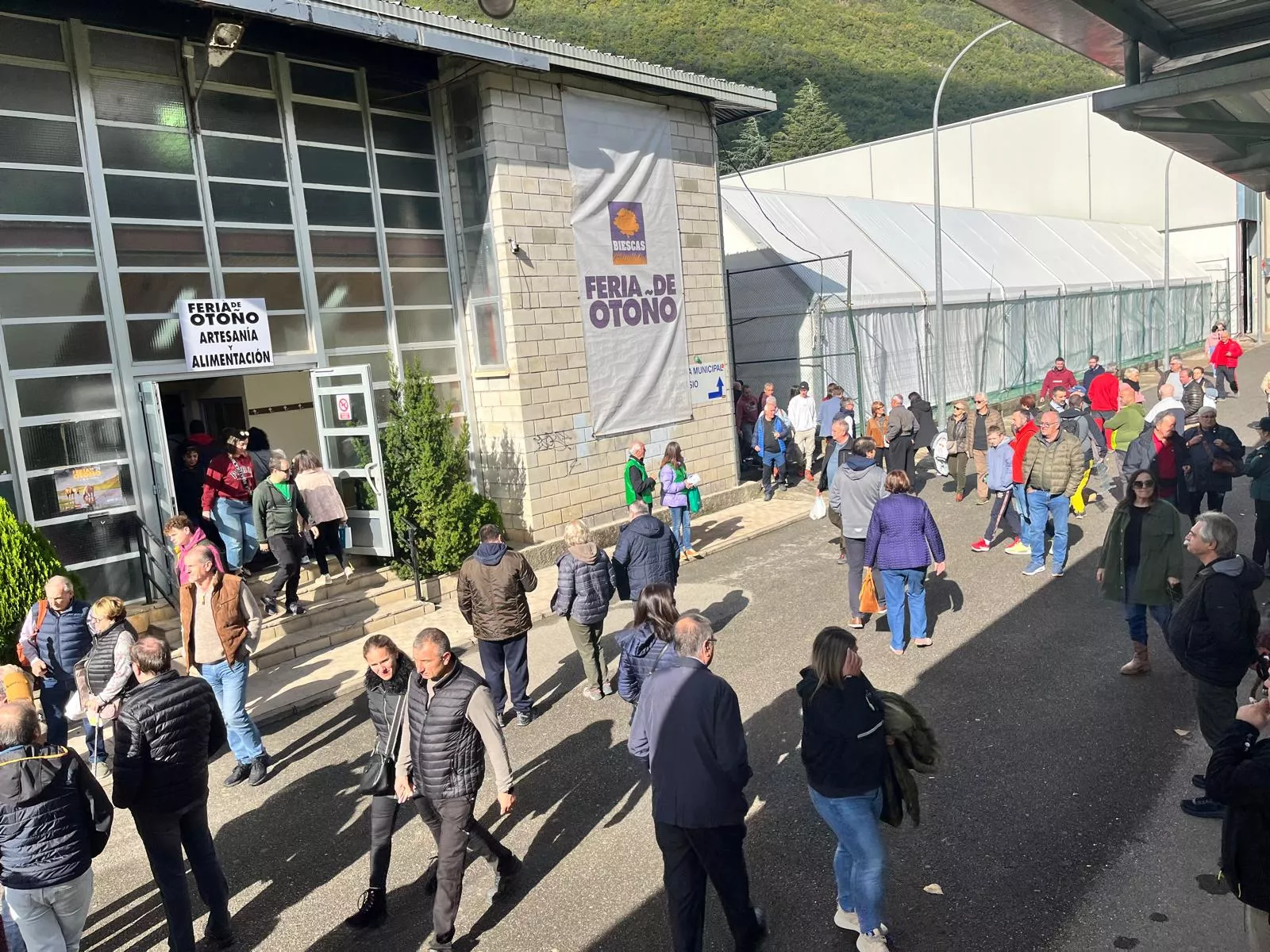 Inauguración de la Feria de Otoño de Biescas 2024