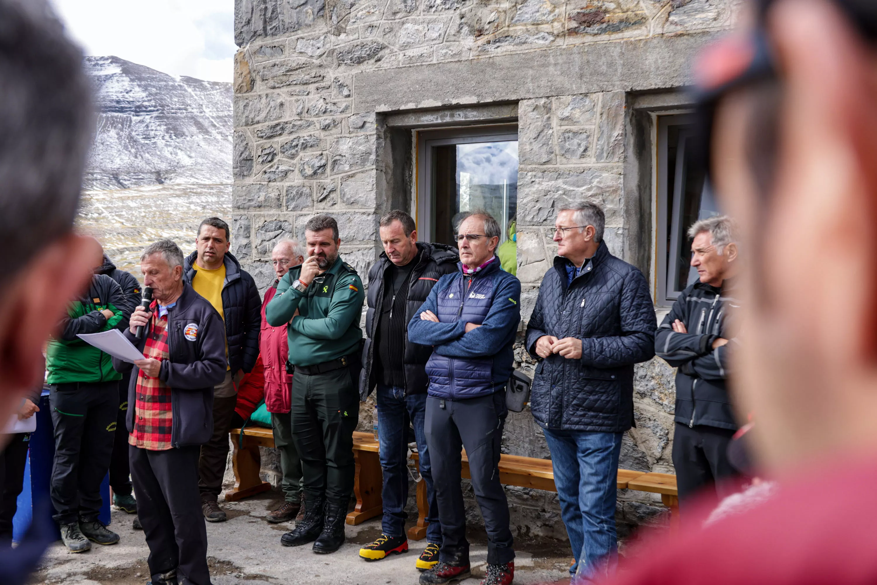 Inauguración de la rehabilitación del refugio de Góriz