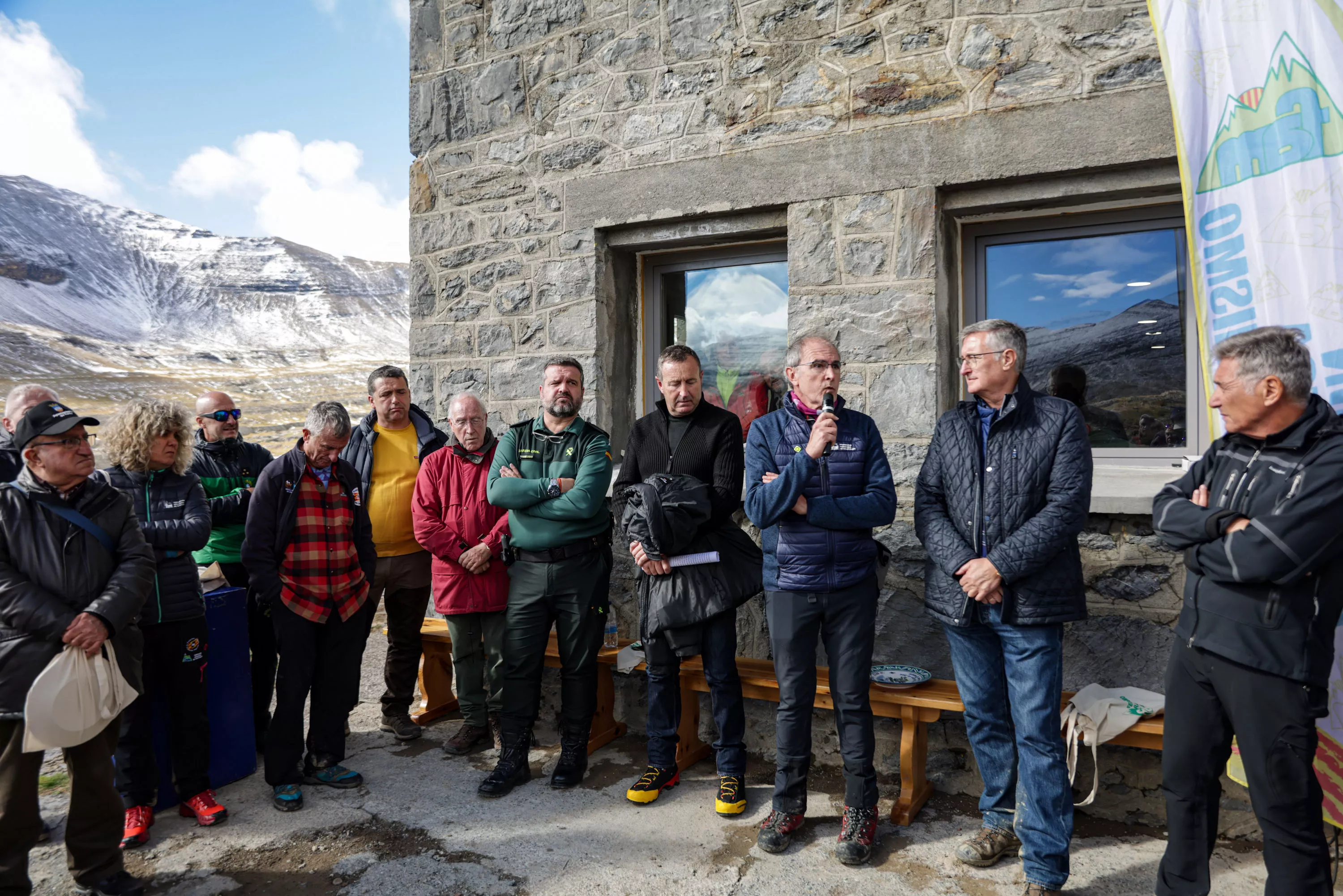Inauguración de la rehabilitación del refugio de Góriz