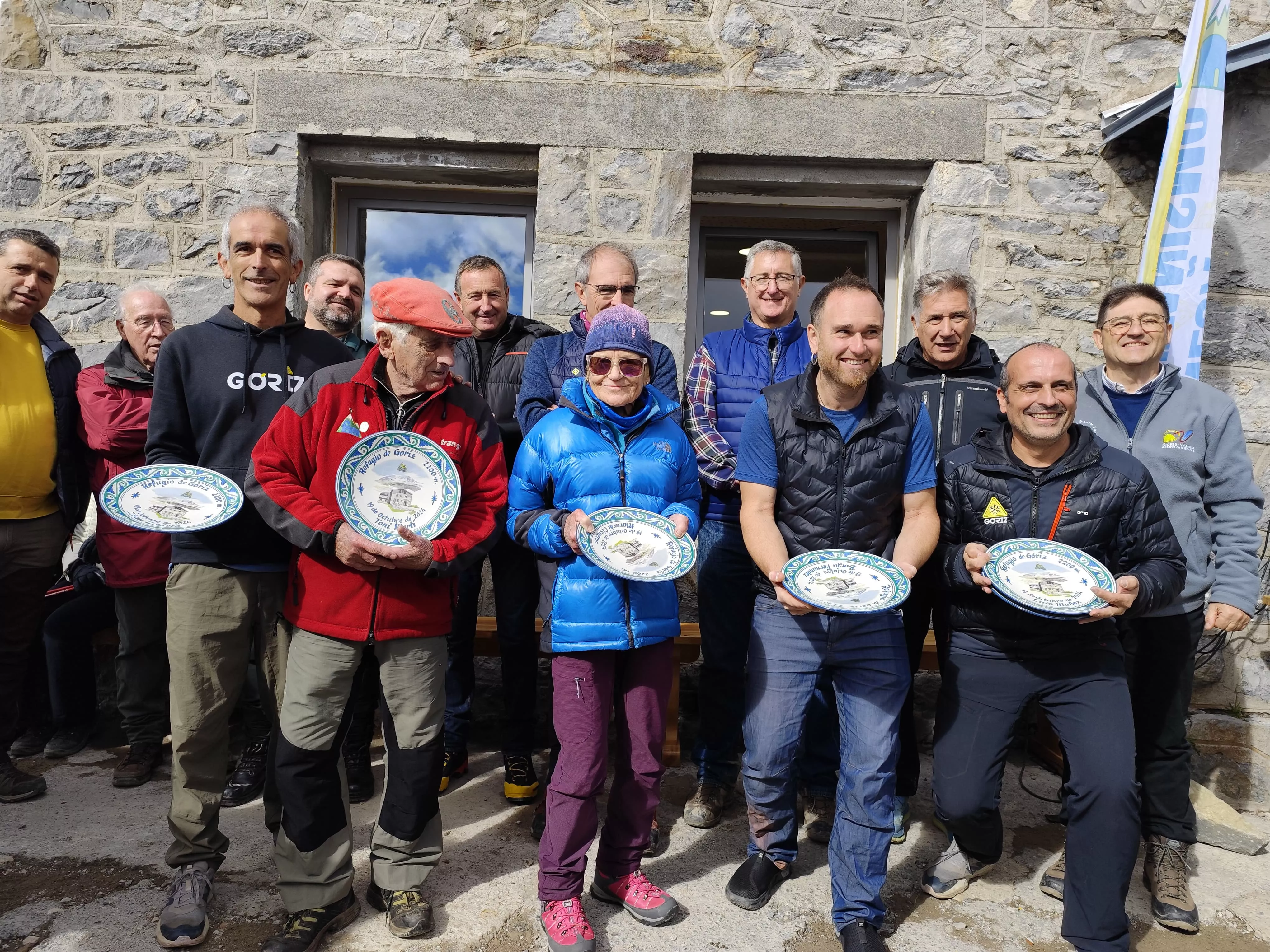 Inauguración de la rehabilitación del refugio de Góriz