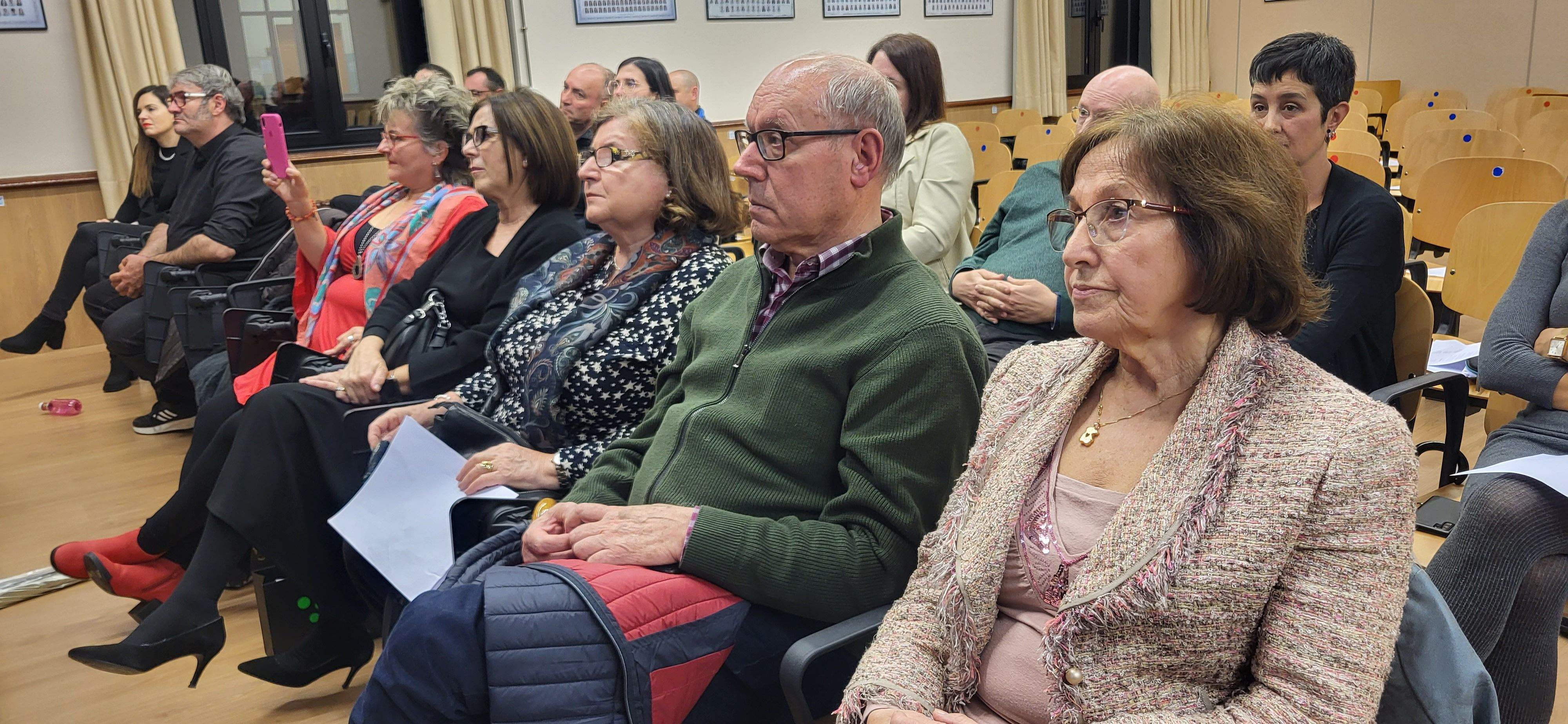 Homenaje a Azucena Lozano, Marien Martín y Miguel Puyuelo. Foto Myriam Martínez