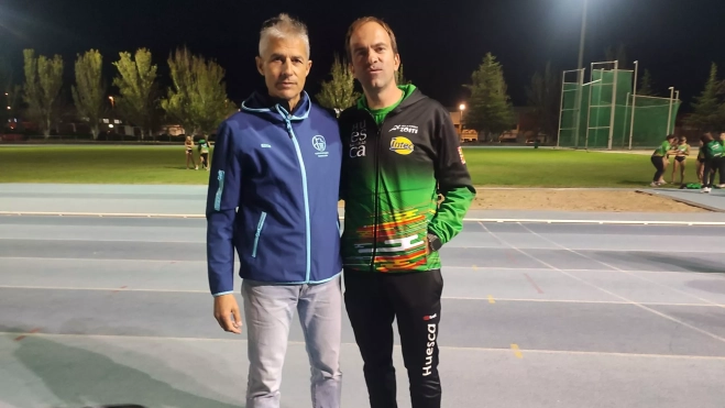 José Mari Lacoma y Dani Durán. José Mari Lacoma y Dani Durán.