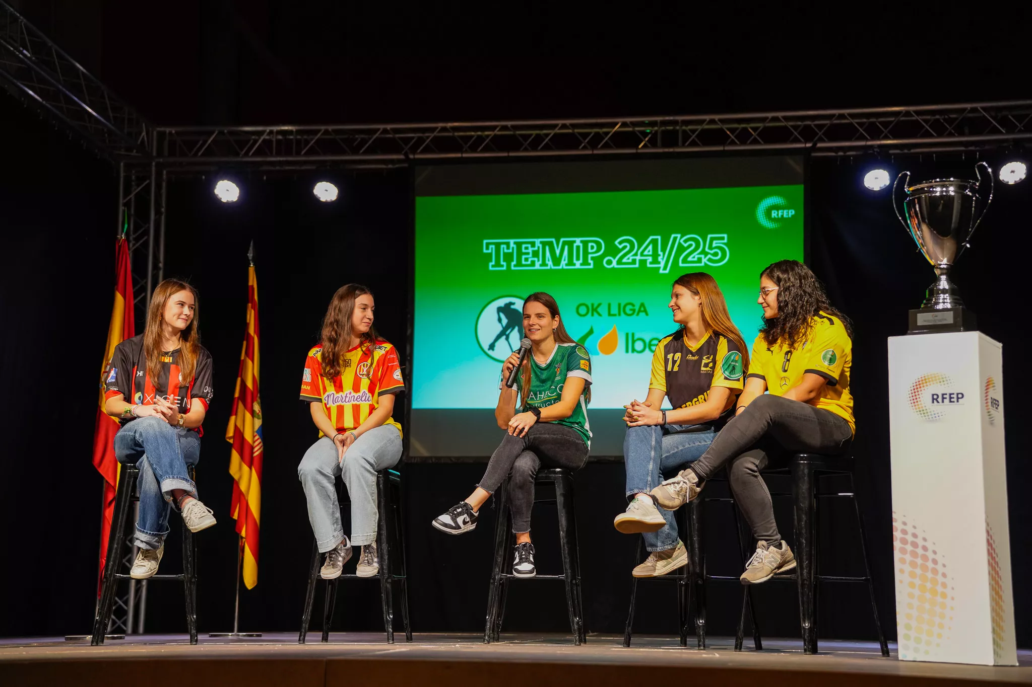 Presentación Liga Iberdrola hockey patines 