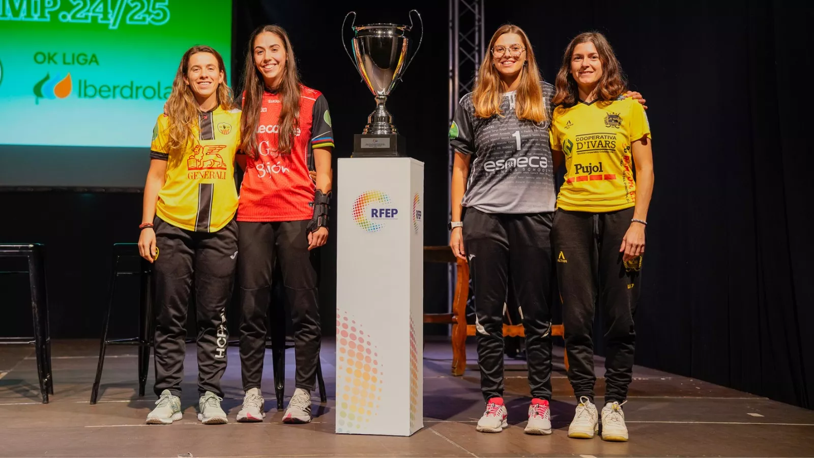 Presentación Liga Iberdrola hockey patines 