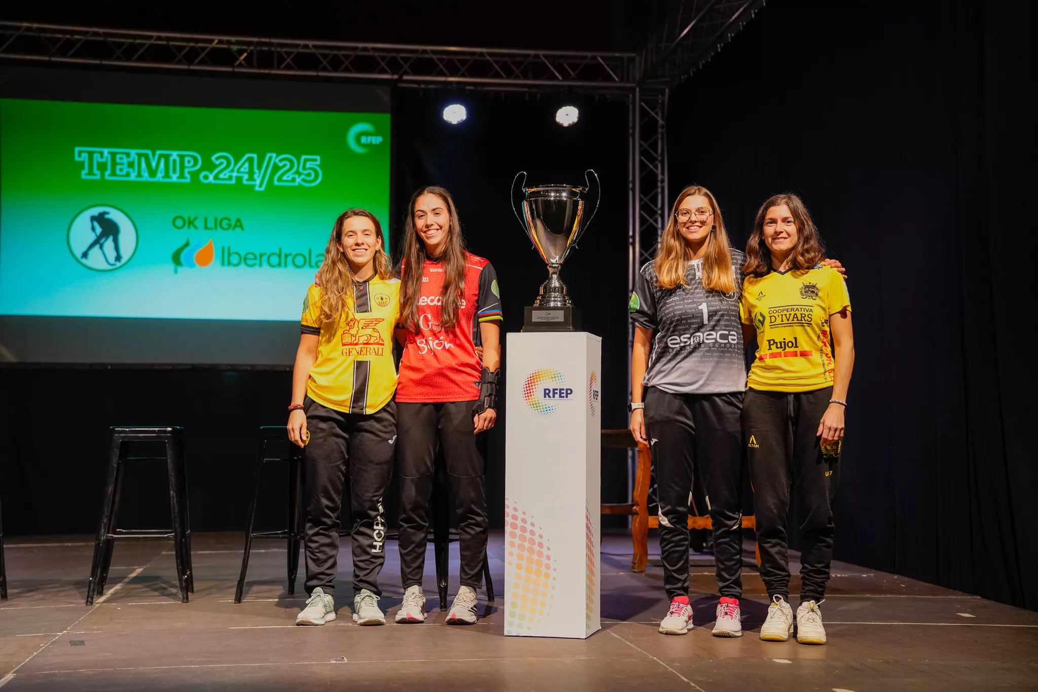 Presentación Liga Iberdrola hockey patines 