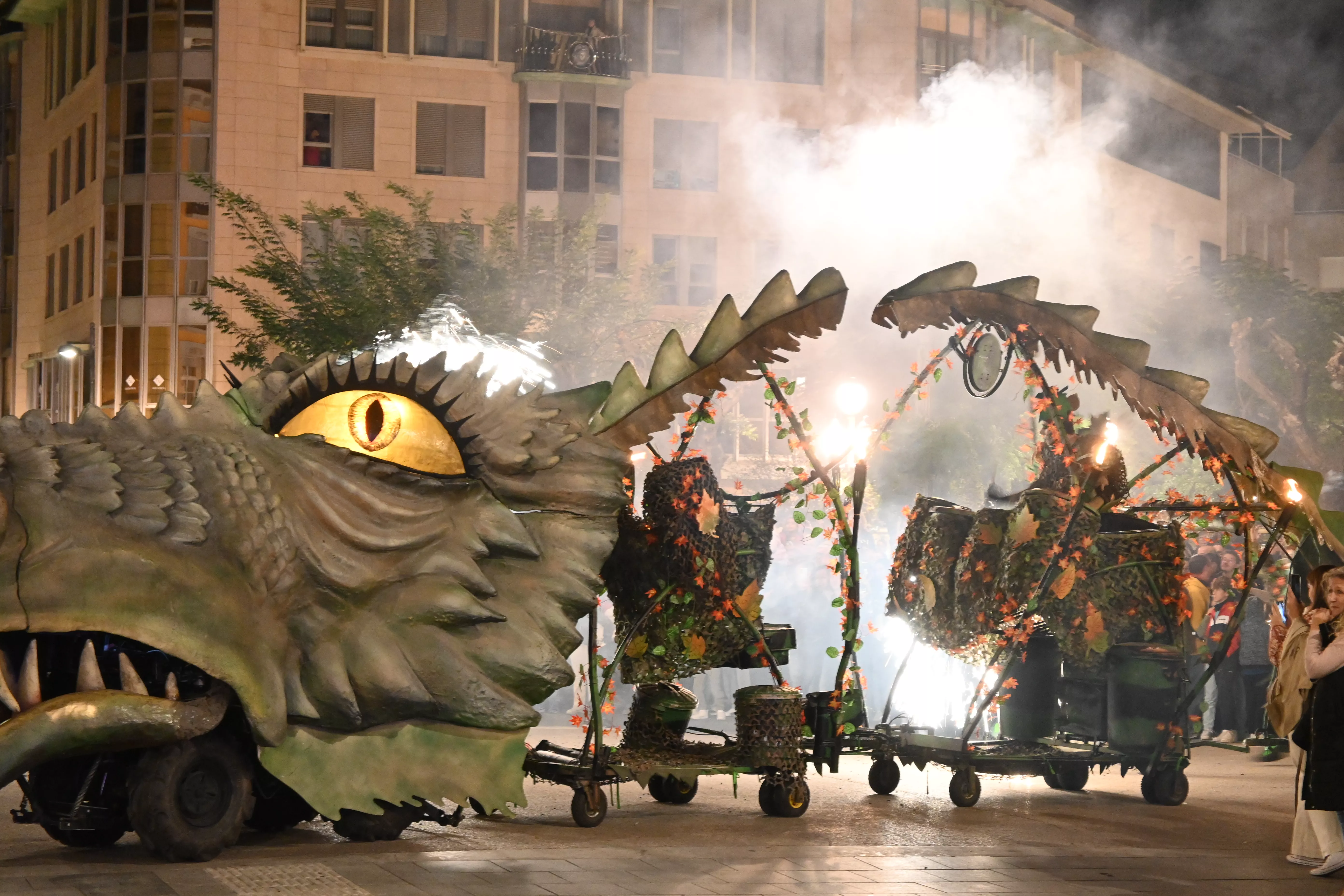 Gran Dragón del Spin Festival en Huesca. Foto Juanlu Herrero