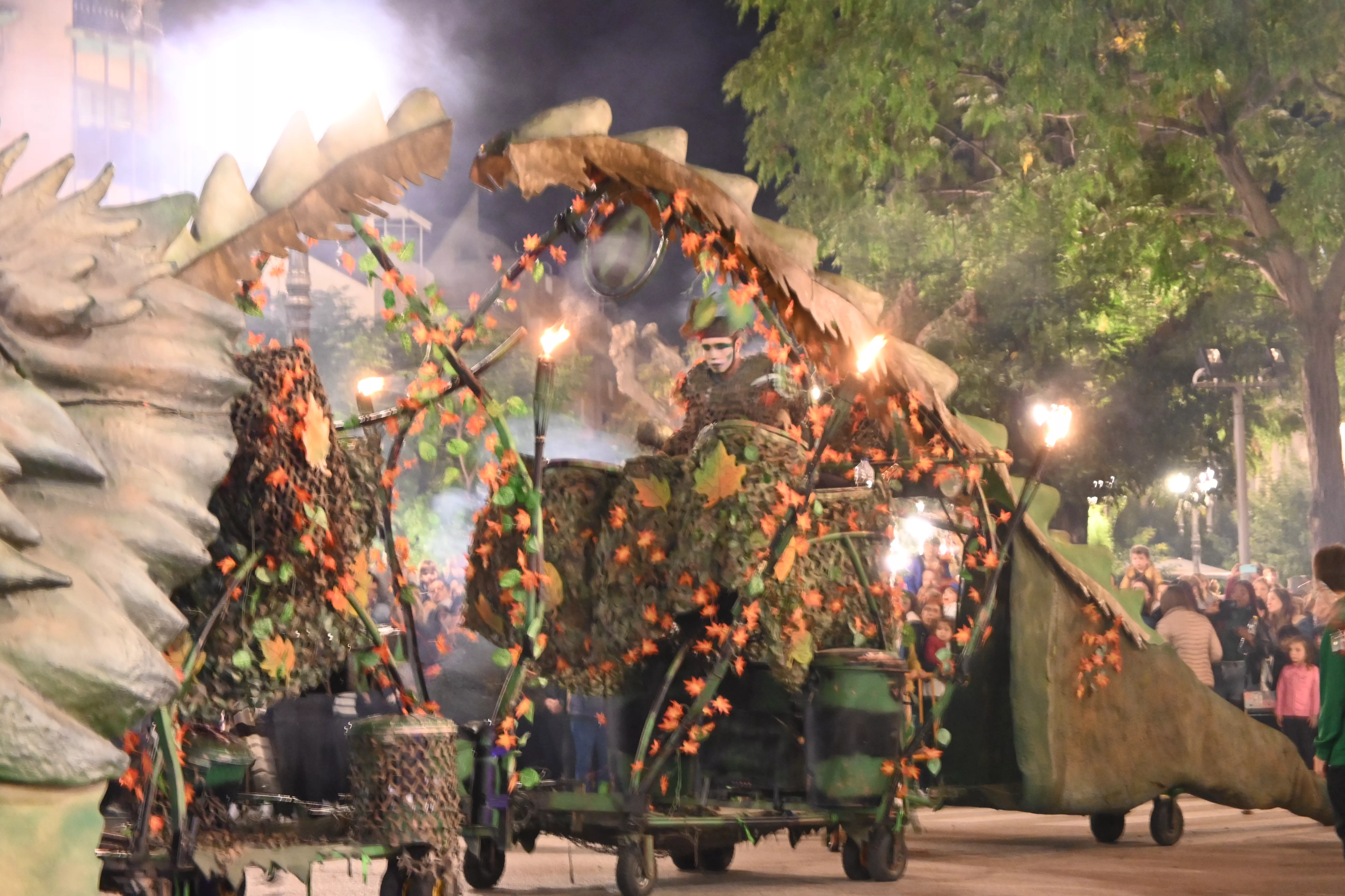 Gran Dragón del Spin Festival en Huesca. Foto Juanlu Herrero