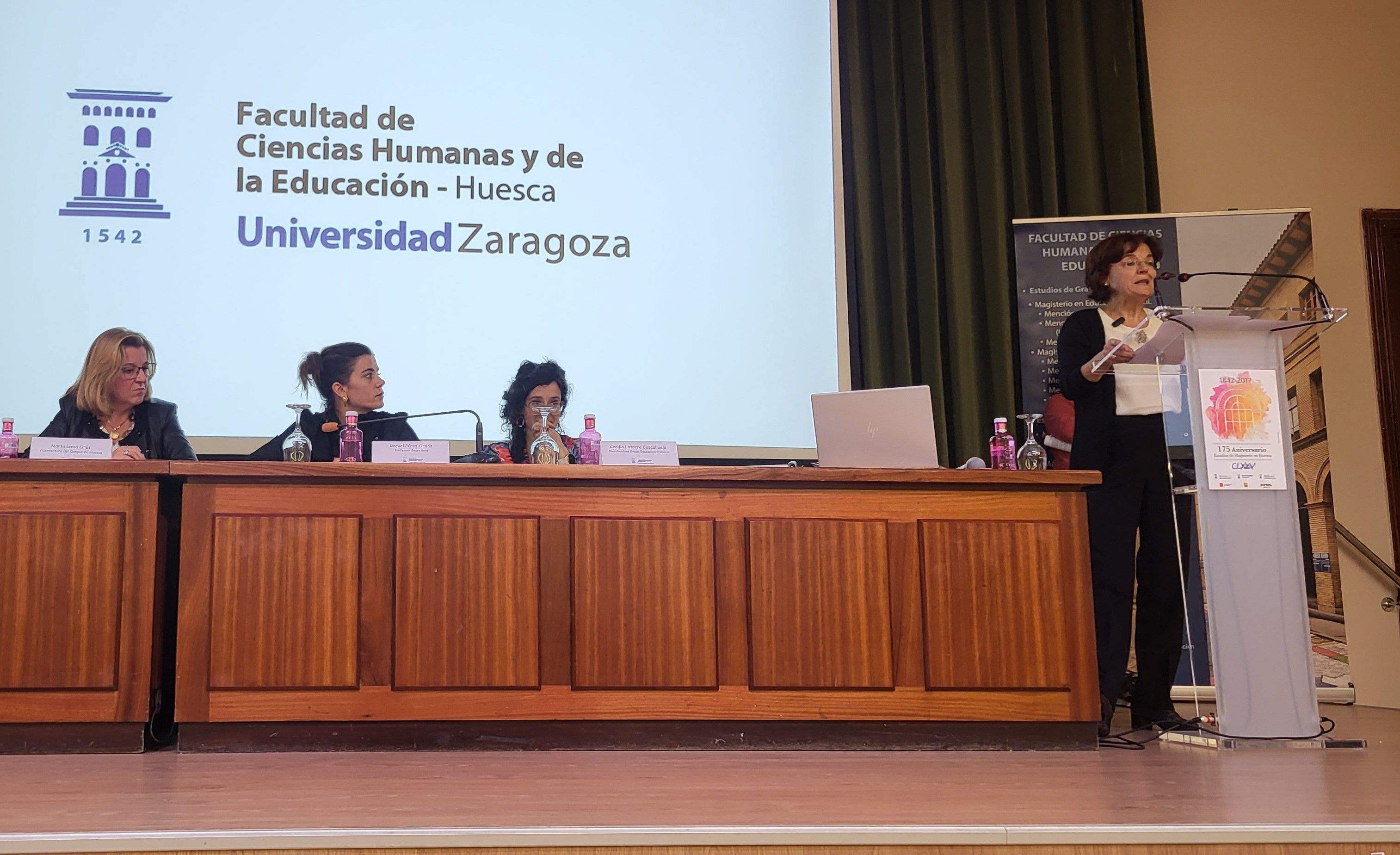 Homenaje a Azucena Lozano, Marien Martín y Miguel Puyuelo. Foto Myriam Martínez