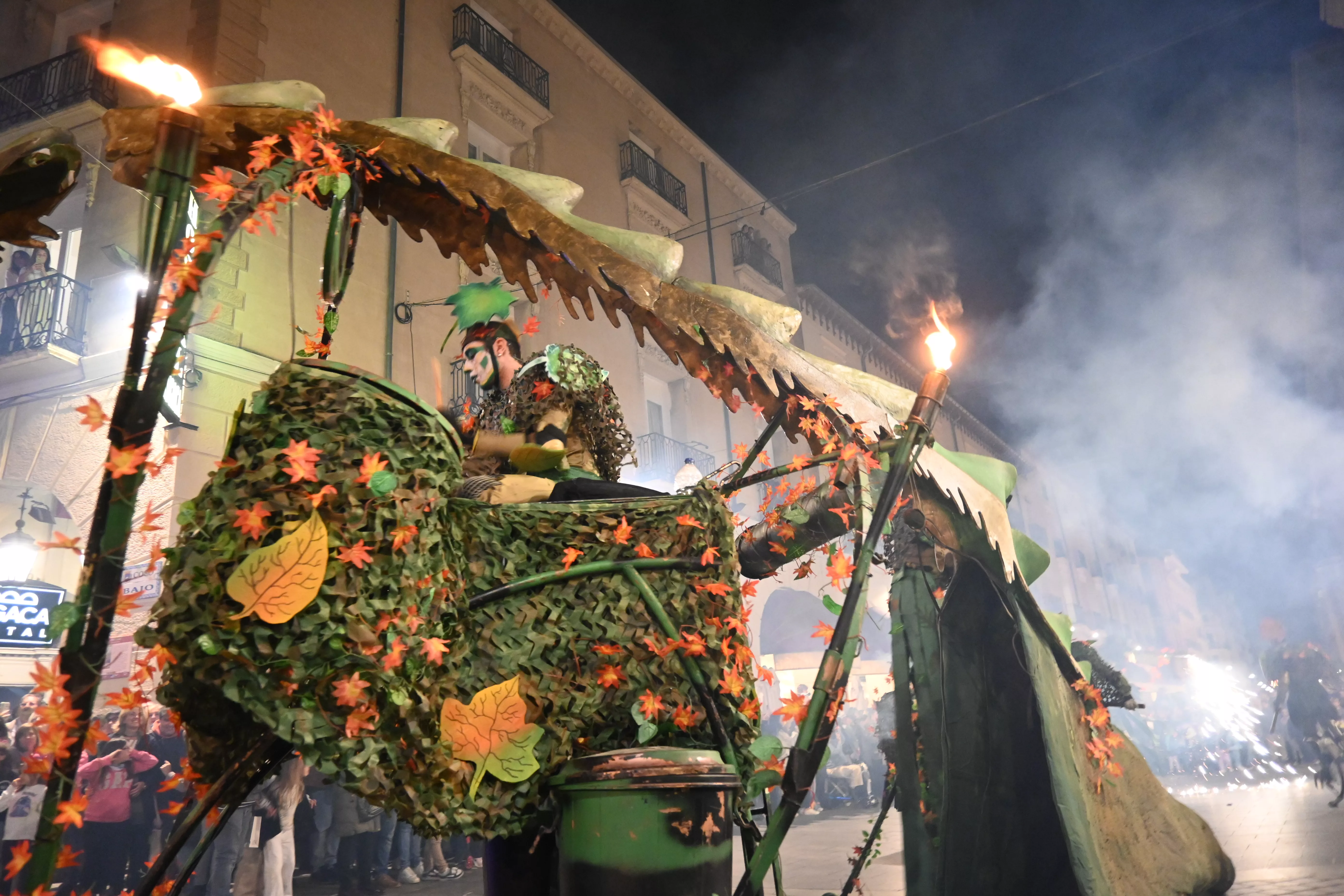 Gran Dragón del Spin Festival en Huesca