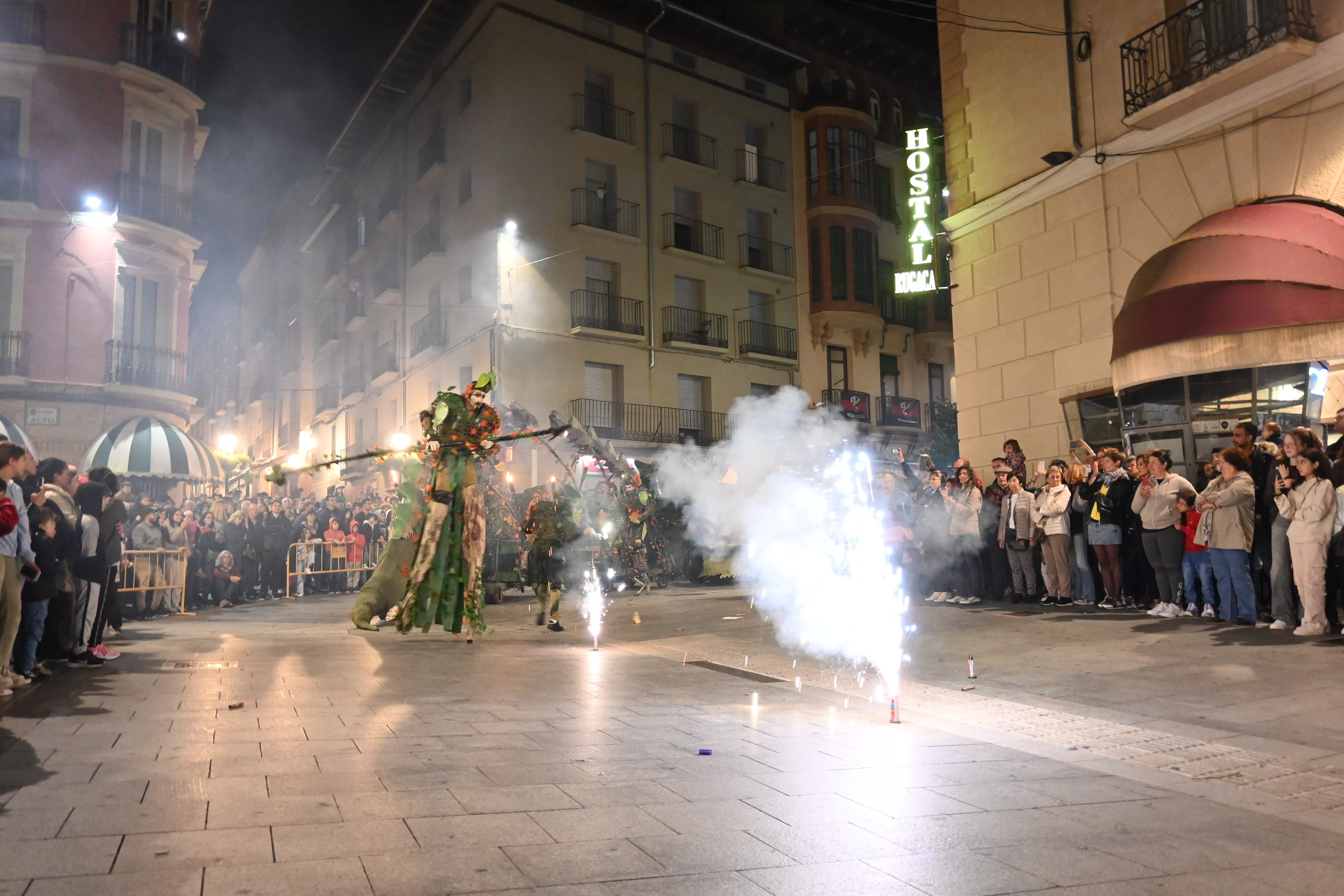 Gran Dragón del Spin Festival en Huesca
