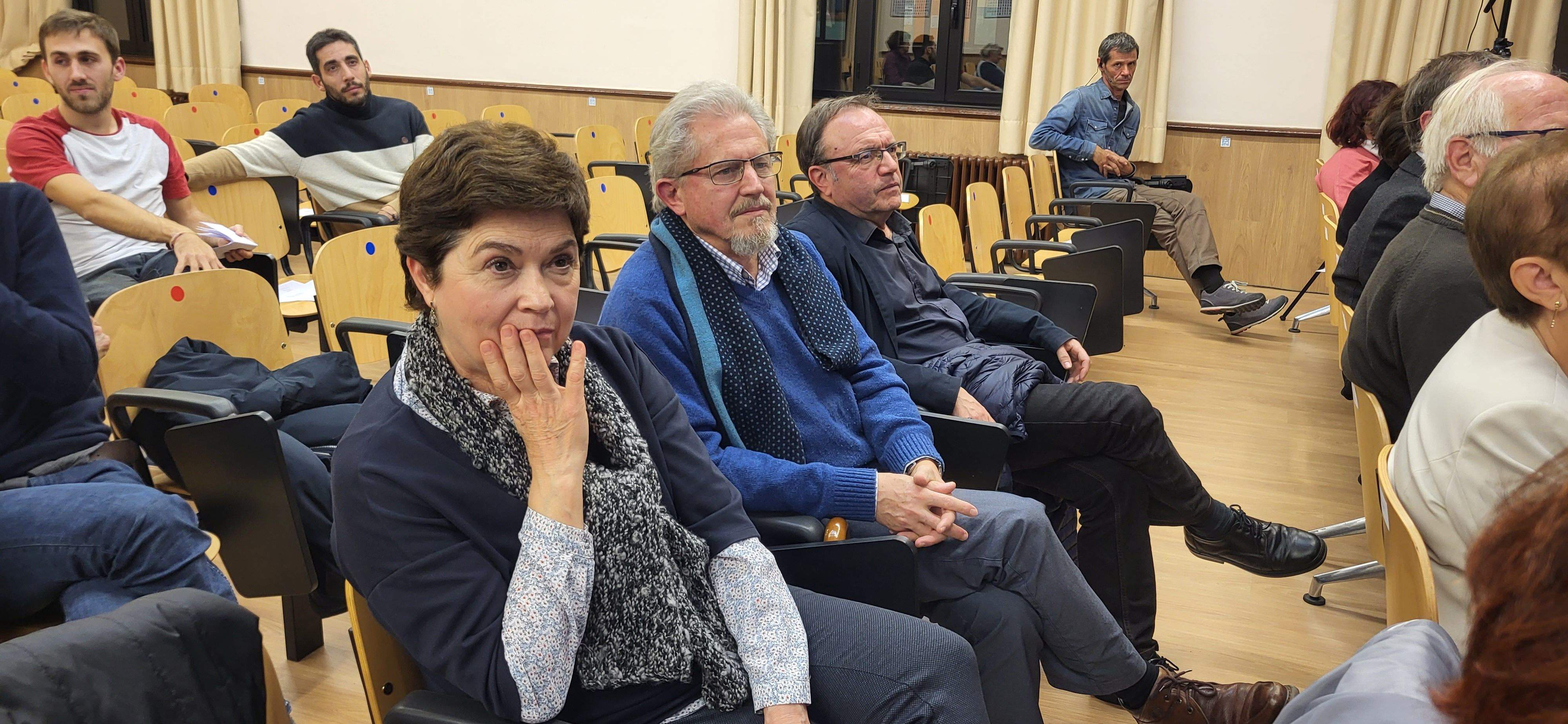 Homenaje a Azucena Lozano, Marien Martín y Miguel Puyuelo. Foto Myriam Martínez