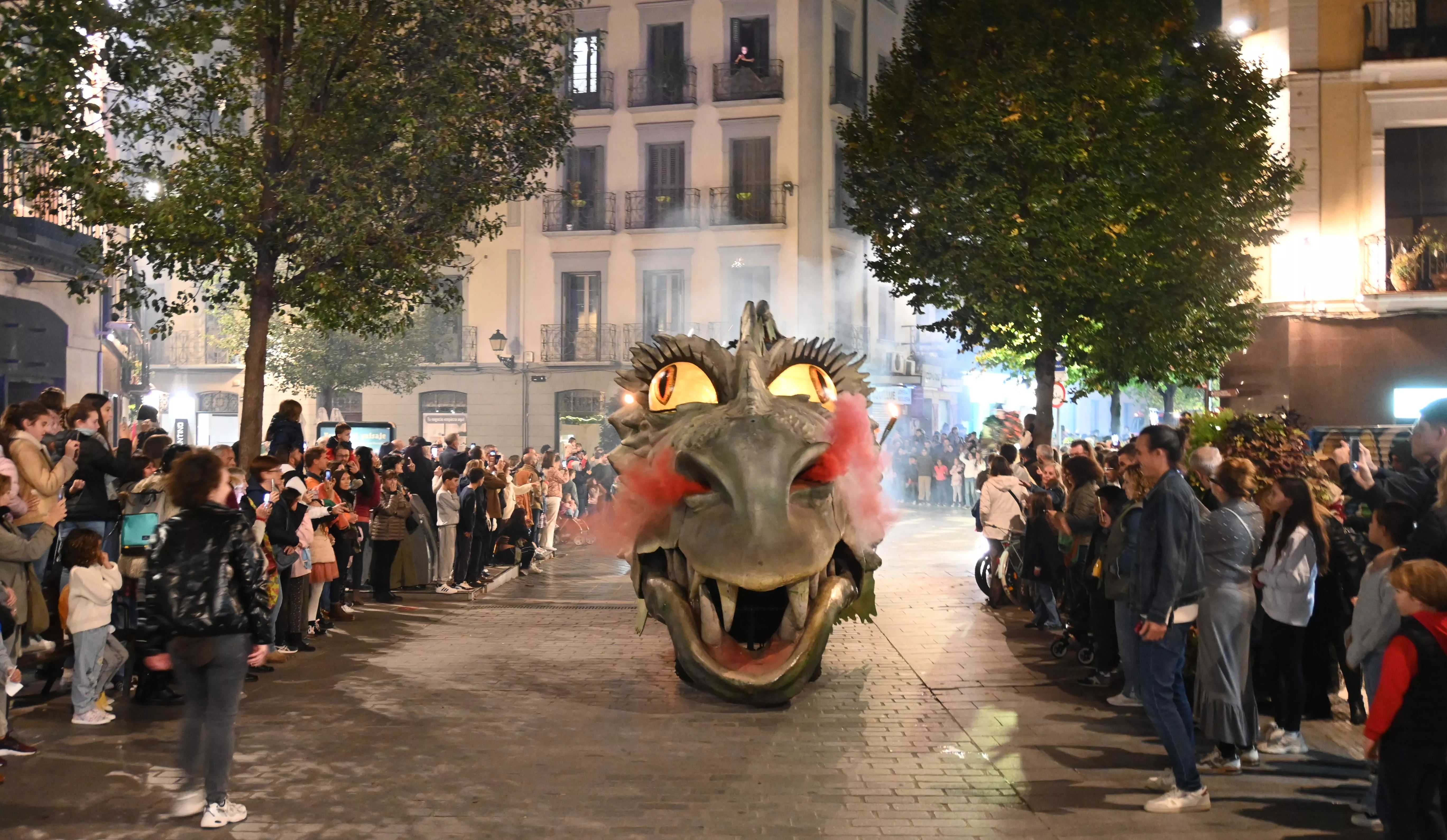 Gran Dragón del Spin Festival en Huesca