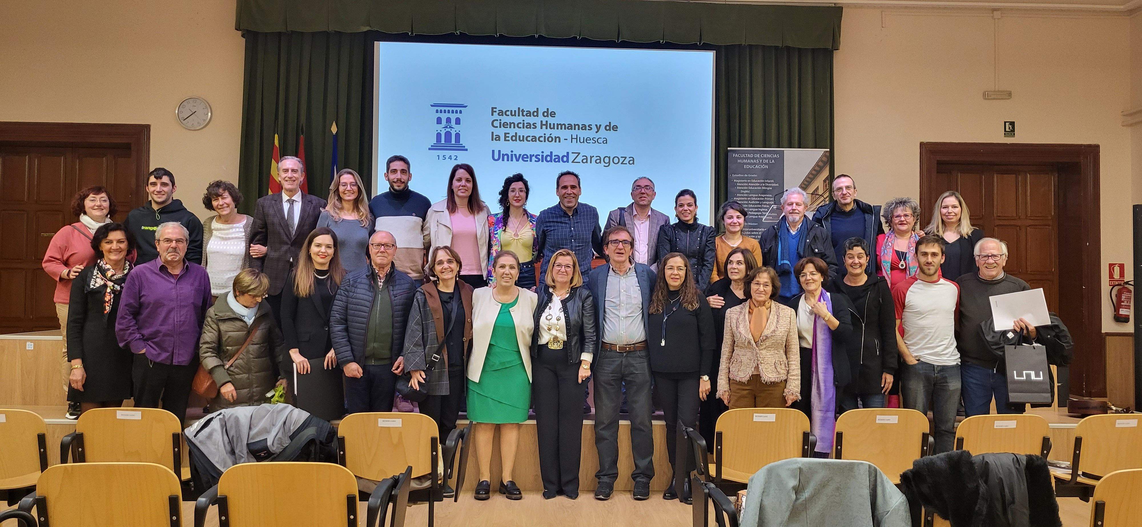 Homenaje a Azucena Lozano, Marien Martín y Miguel Puyuelo. Foto Myriam Martínez