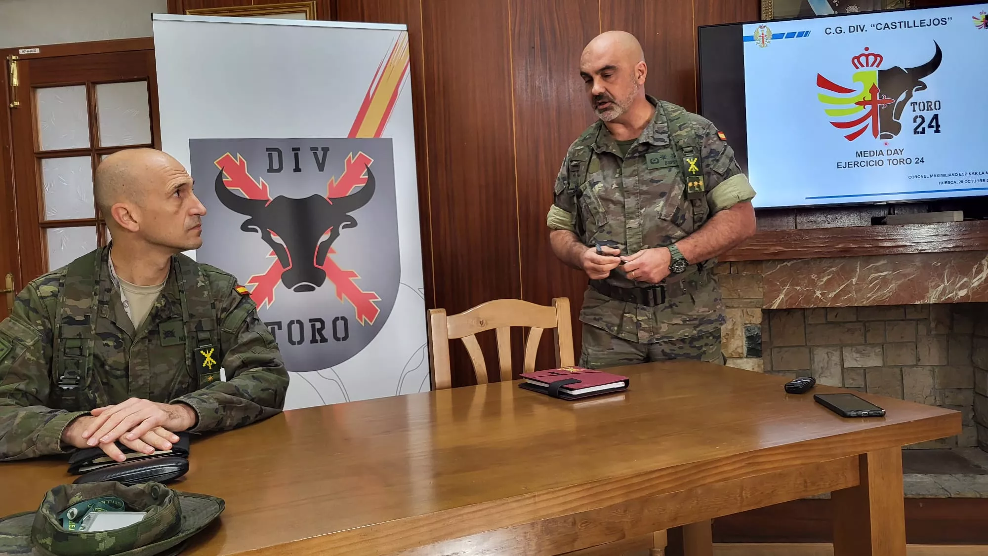  Ejercicio Toro en la División Castillejos