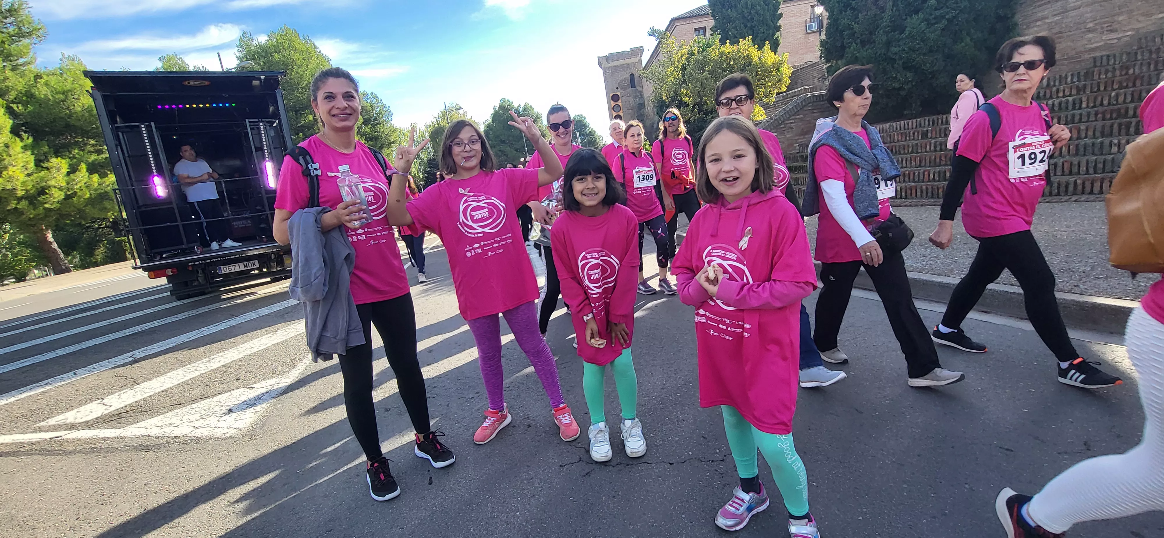 X Carrera Huesca contra el Cáncer. Foto Mercedes Manterola