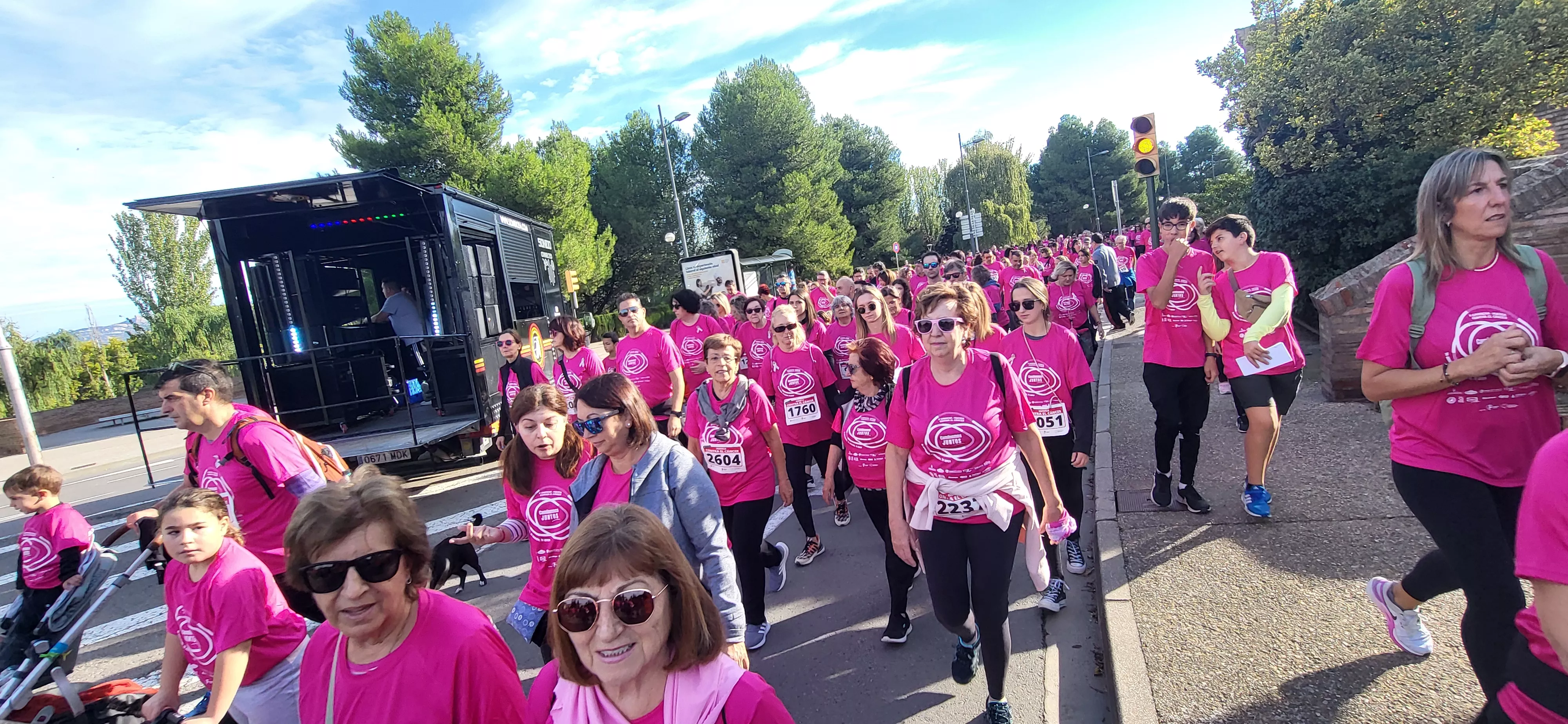 X Carrera Huesca contra el Cáncer. Foto Mercedes Manterola