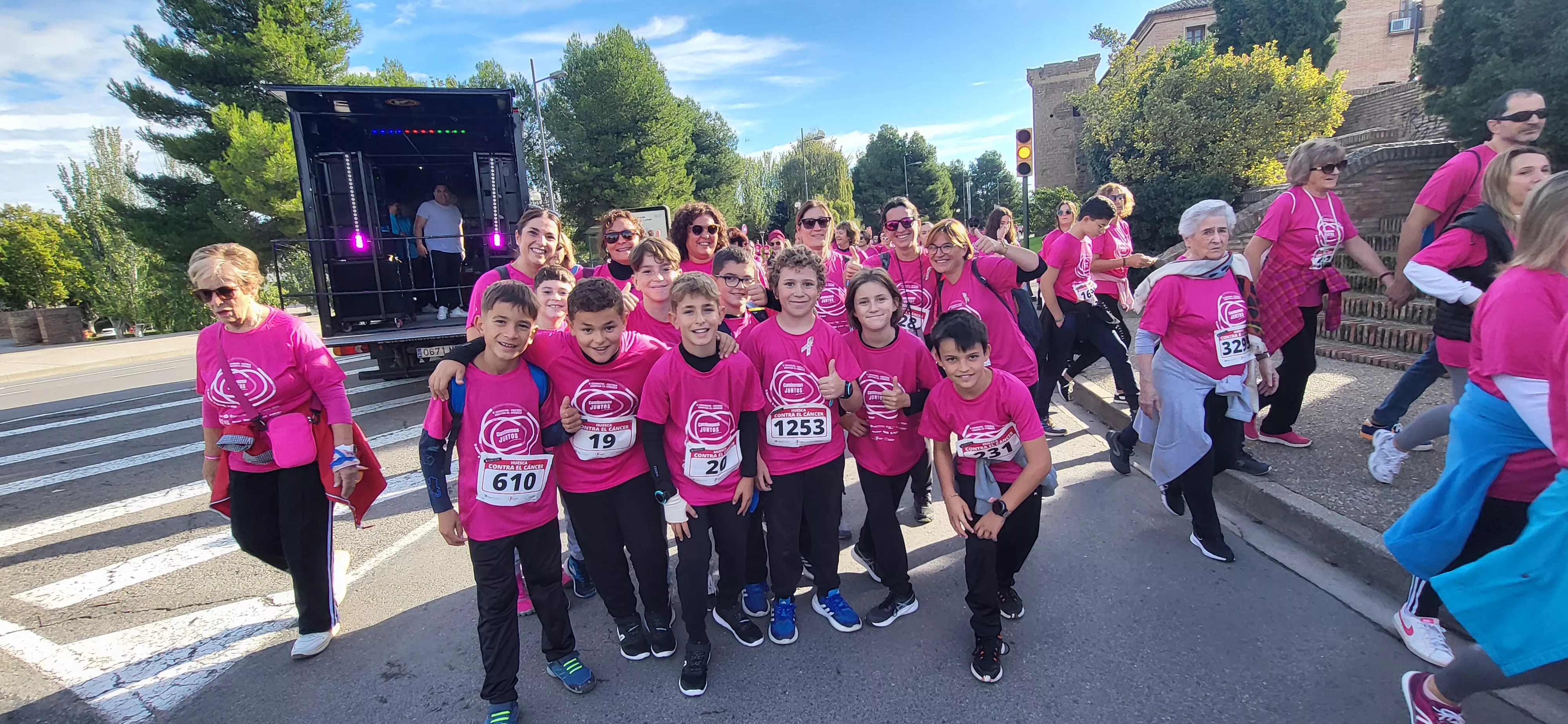 X Carrera Huesca contra el Cáncer. Foto Mercedes Manterola
