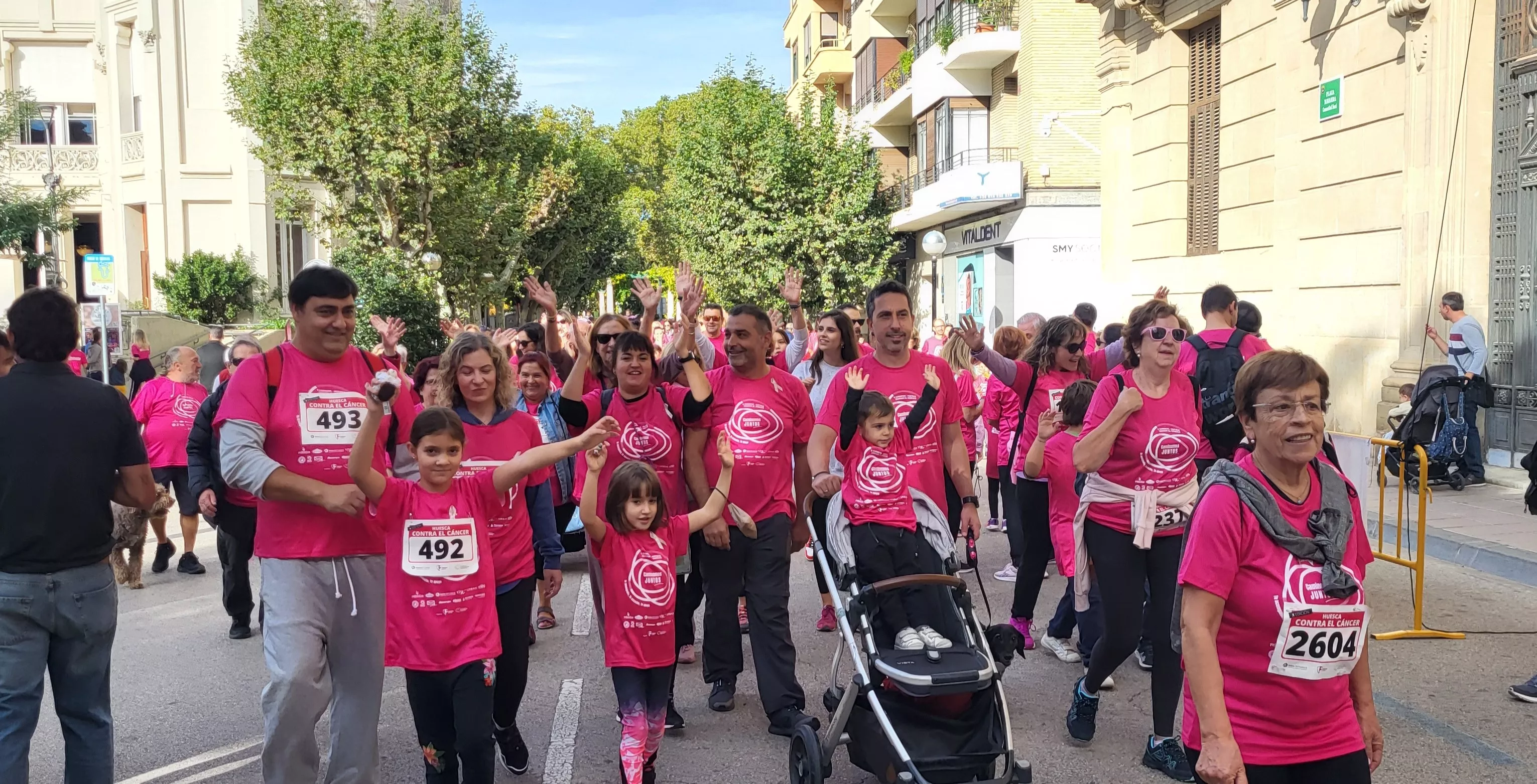 X Carrera Huesca contra el Cáncer. Foto Mercedes Manterola