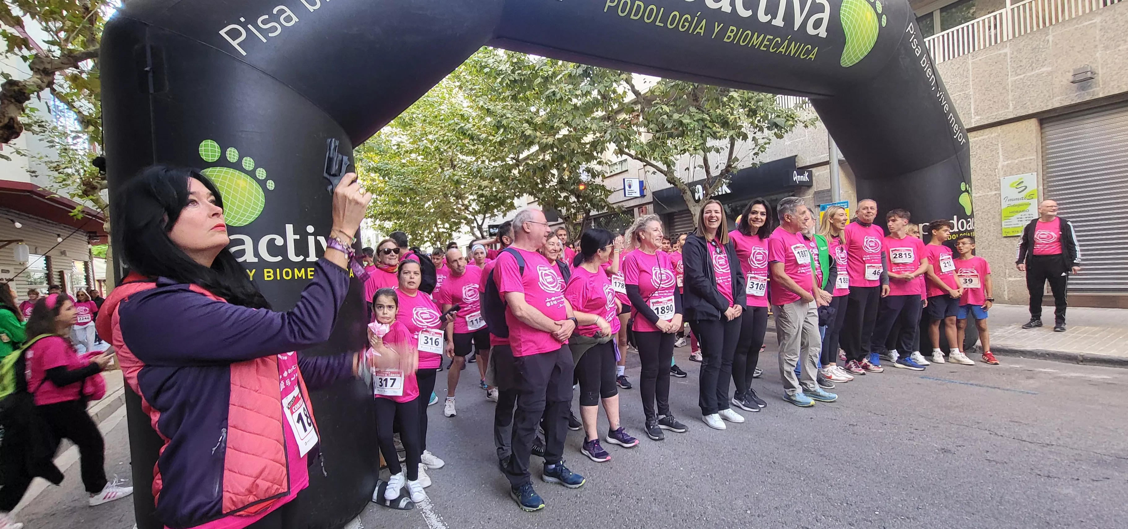 X Carrera Huesca contra el Cáncer. Foto Mercedes Manterola