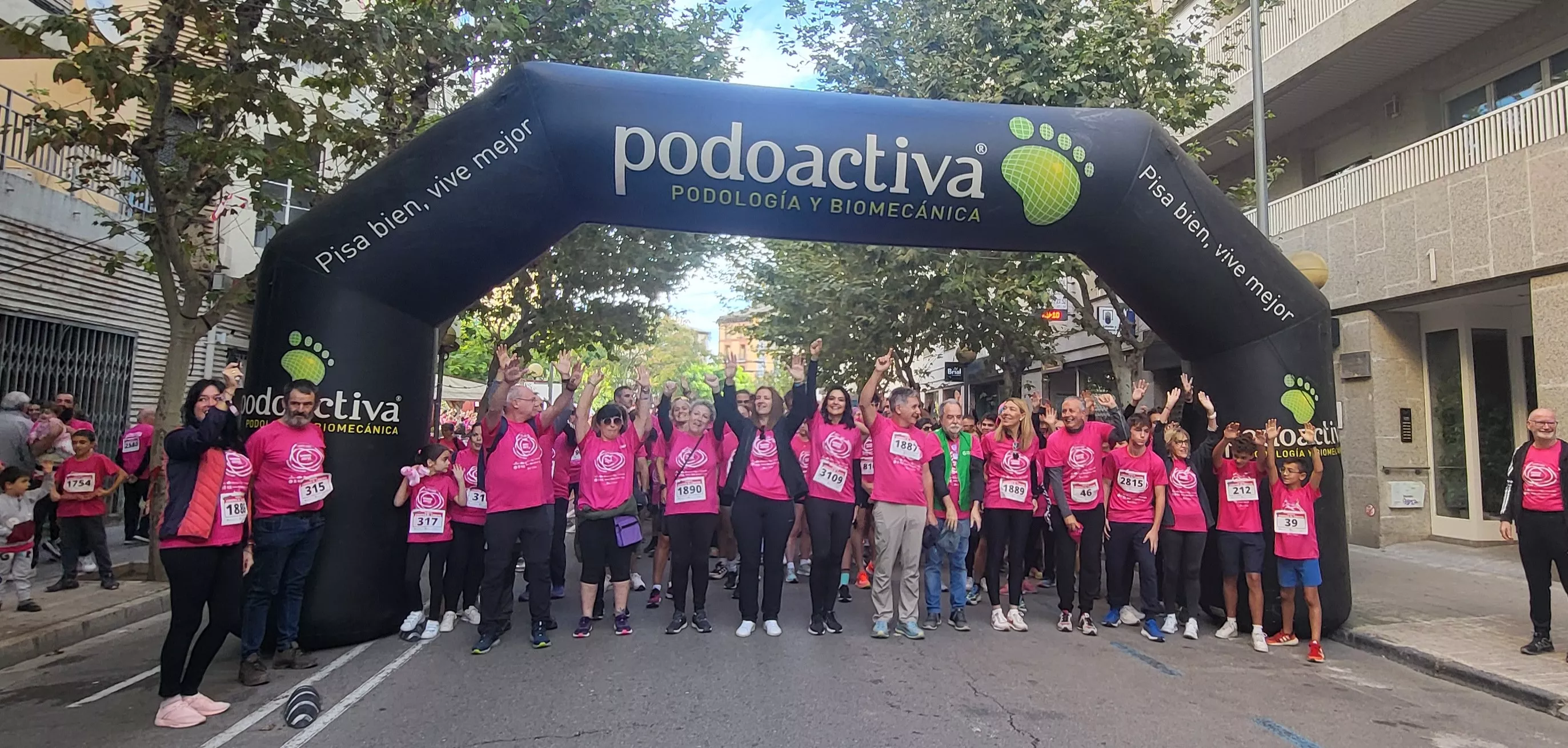 X Carrera Huesca contra el Cáncer. Foto Mercedes Manterola