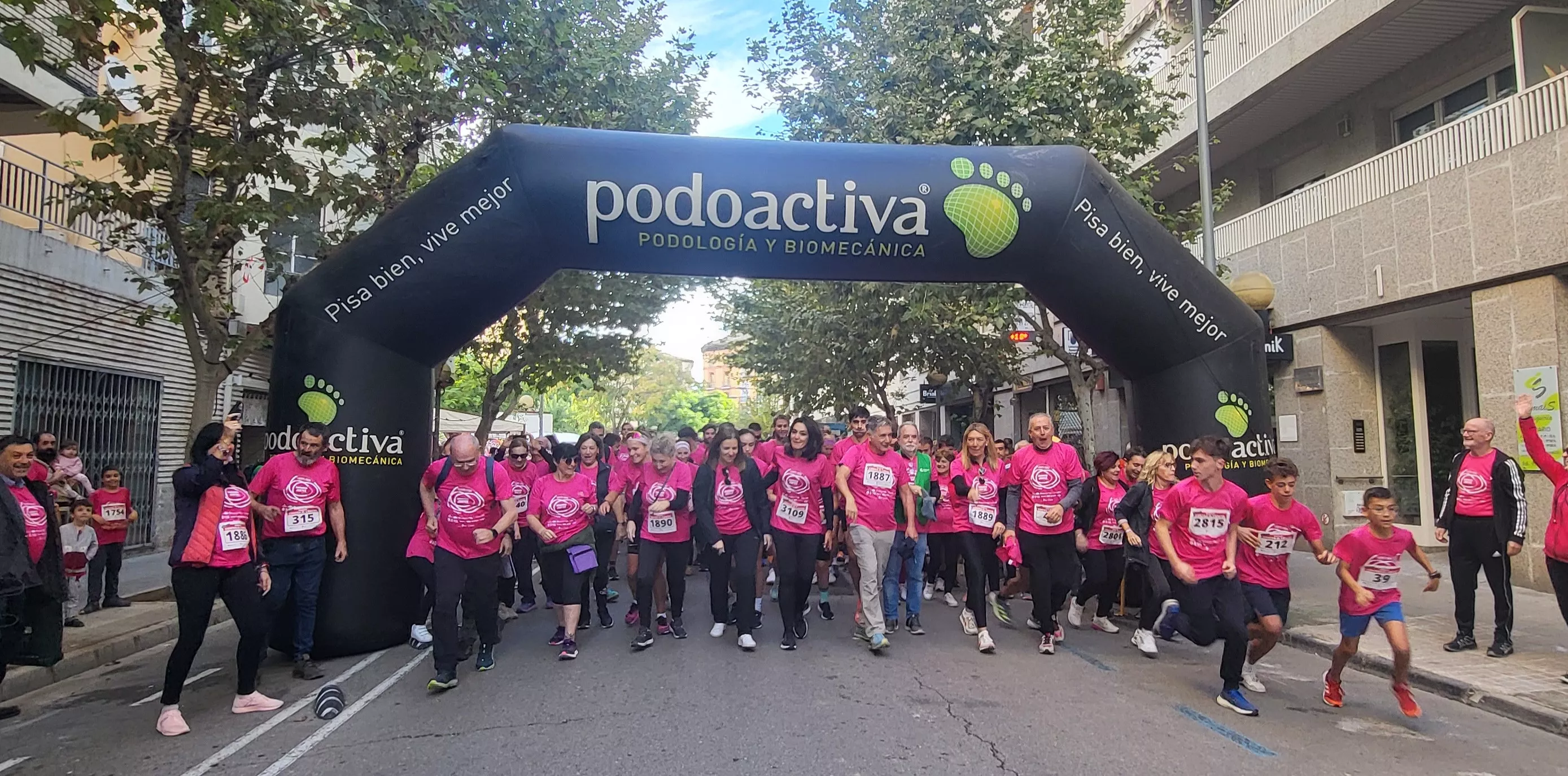 X Carrera Huesca contra el Cáncer. Foto Mercedes Manterola