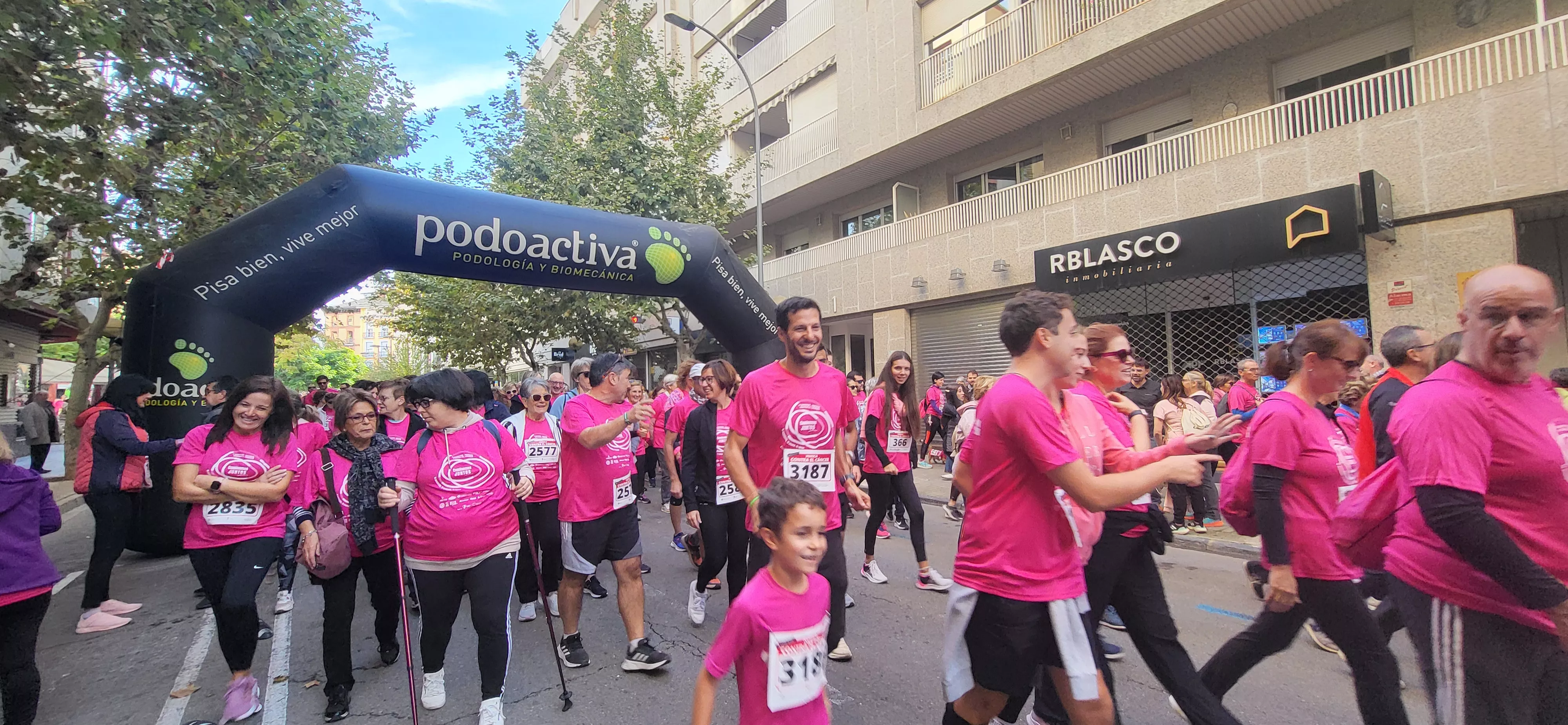X Carrera Huesca contra el Cáncer. Foto Mercedes Manterola