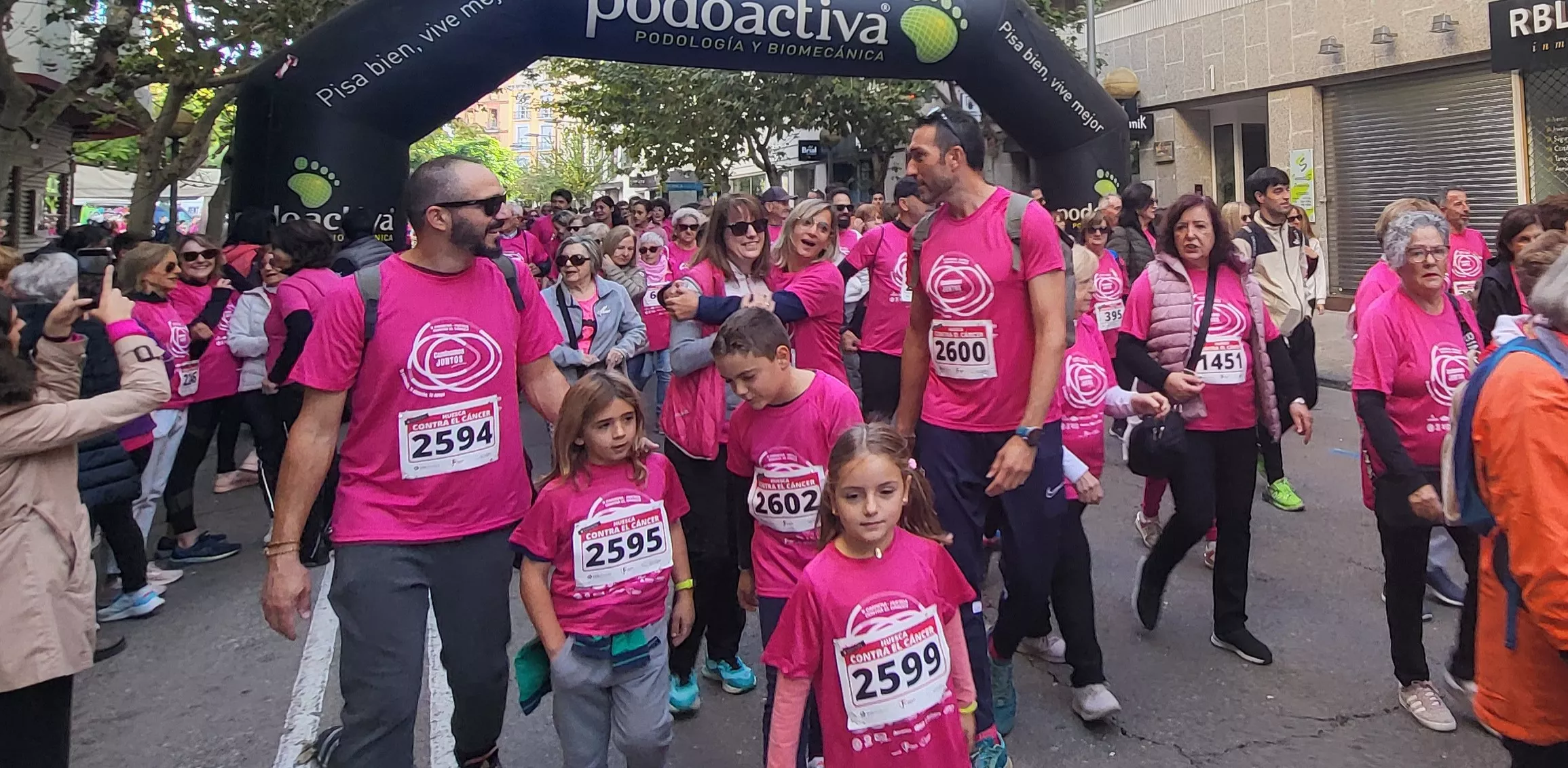 X Carrera Huesca contra el Cáncer. Foto Mercedes Manterola