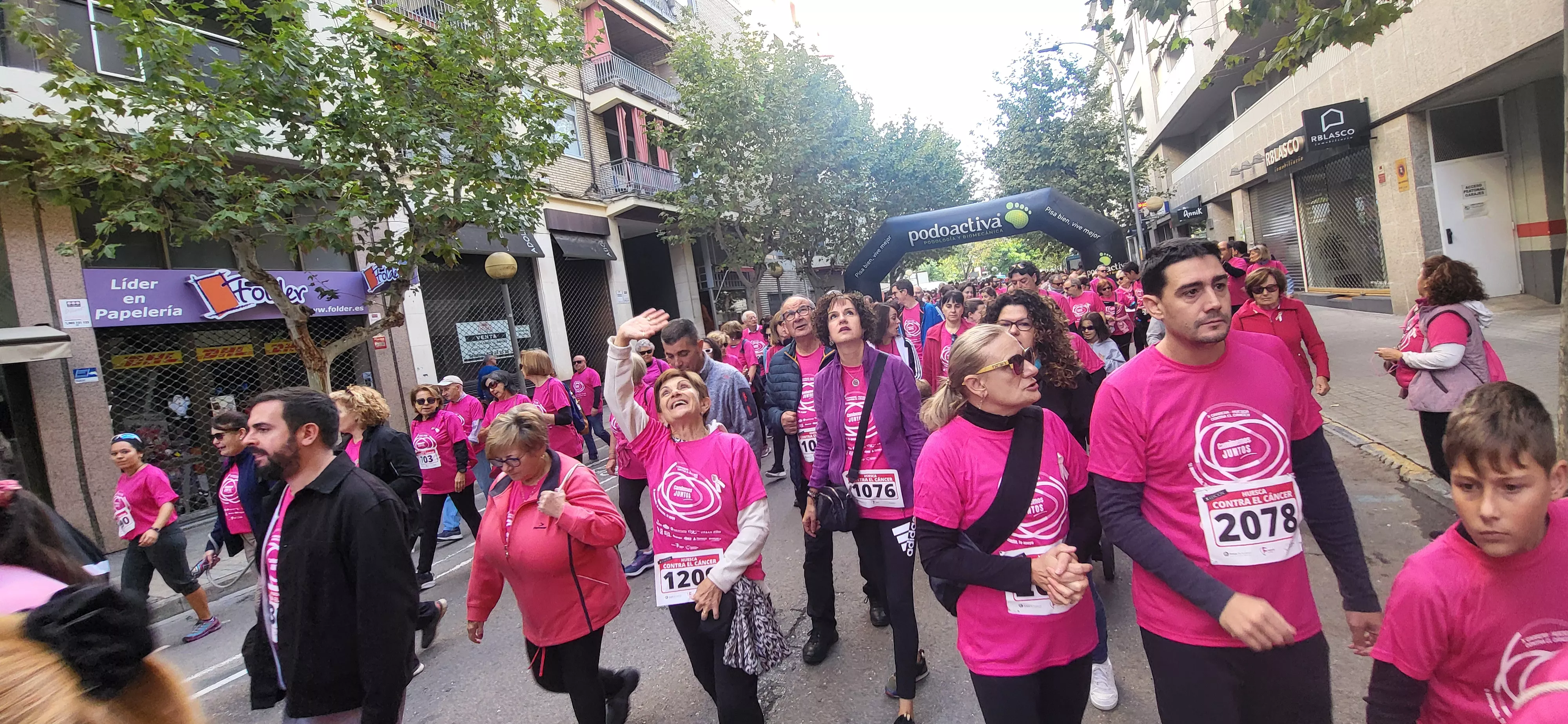 X Carrera Huesca contra el Cáncer. Foto Mercedes Manterola