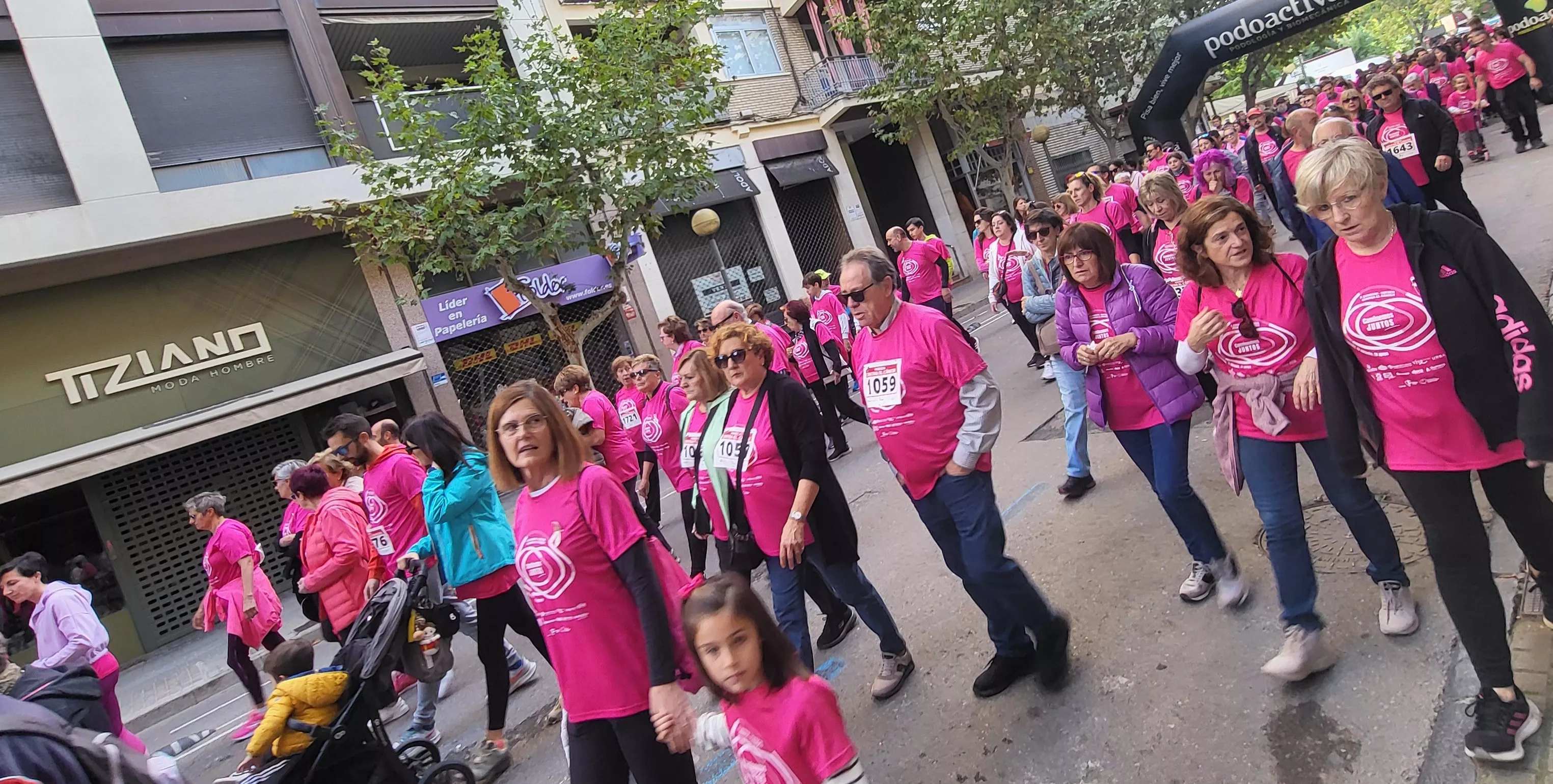 X Carrera Huesca contra el Cáncer. Foto Mercedes Manterola