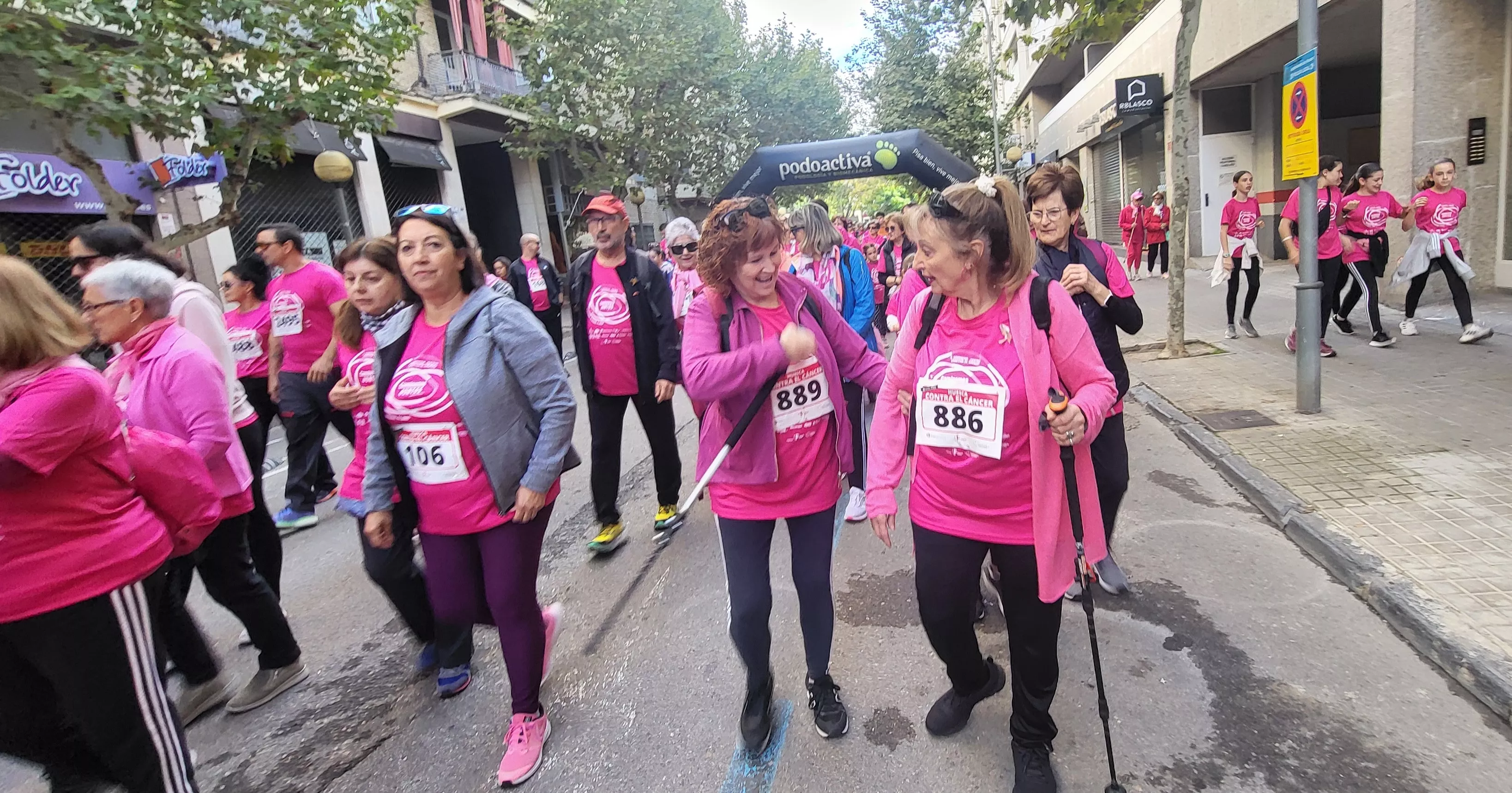 X Carrera Huesca contra el Cáncer. Foto Mercedes Manterola