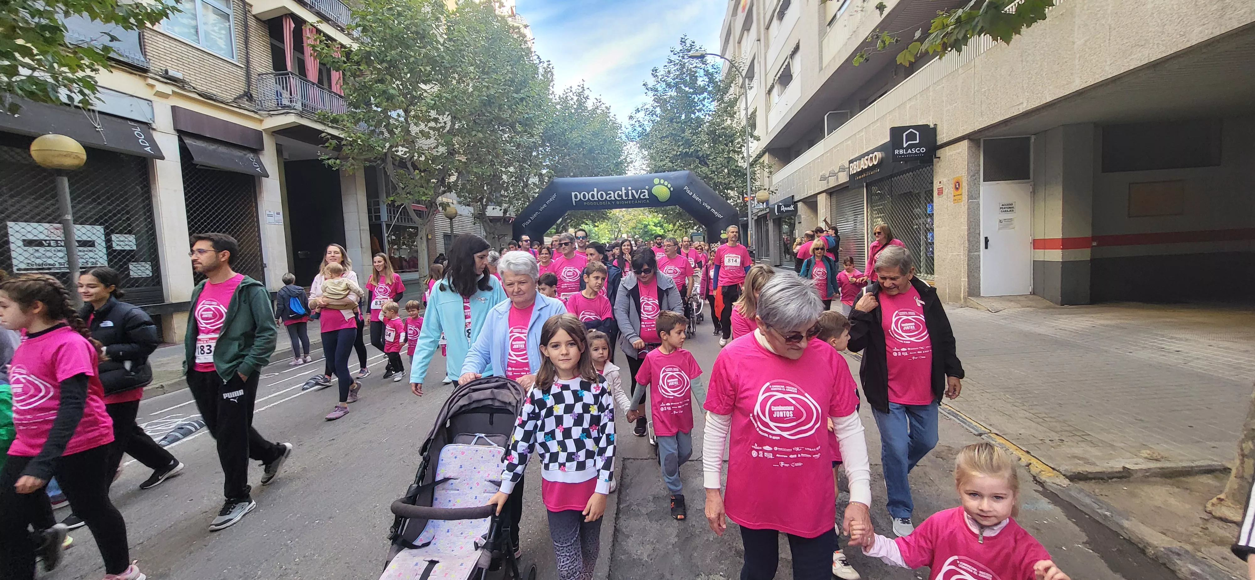 X Carrera Huesca contra el Cáncer. Foto Mercedes Manterola