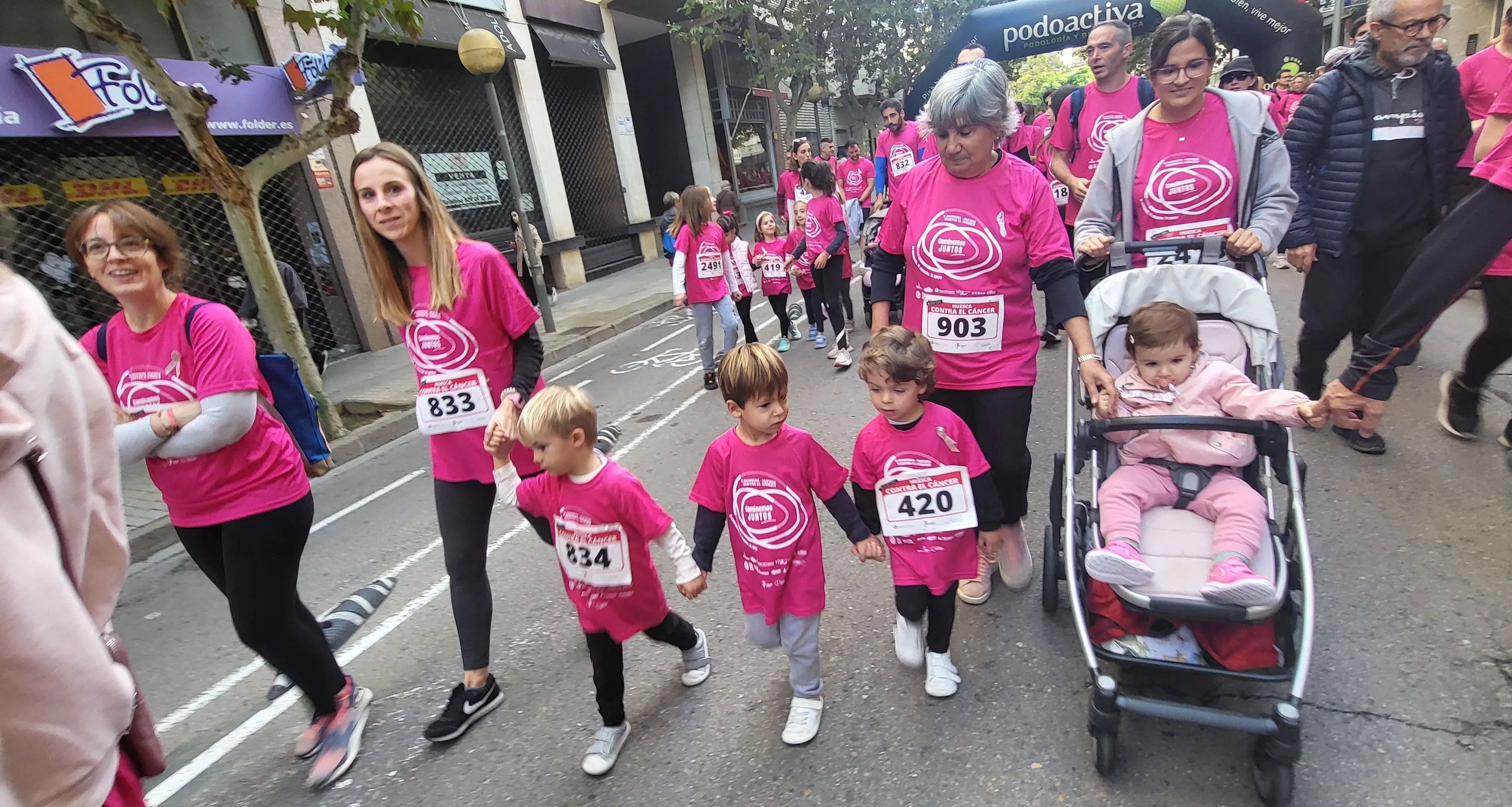 X Carrera Huesca contra el Cáncer. Foto Mercedes Manterola