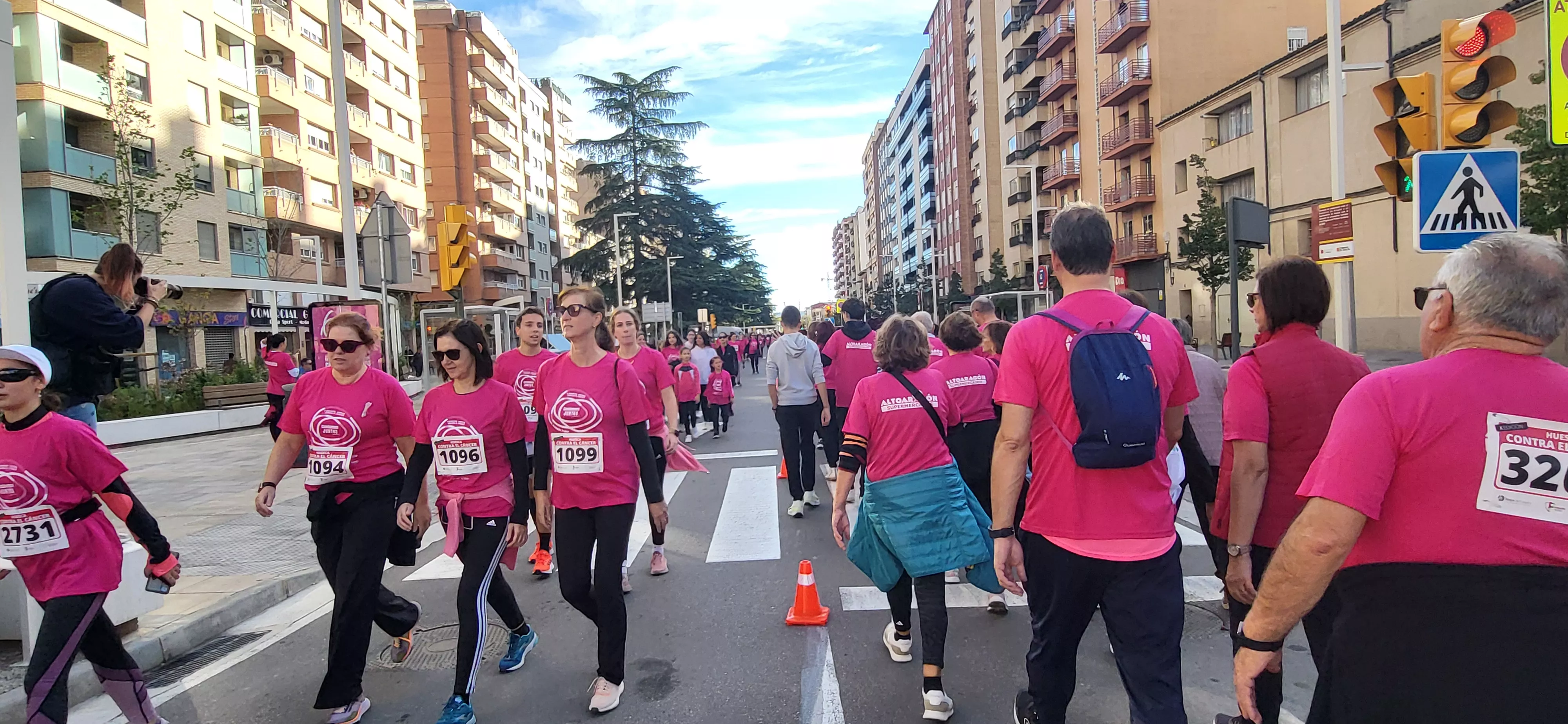 X Carrera Huesca contra el Cáncer. Foto Mercedes Manterola