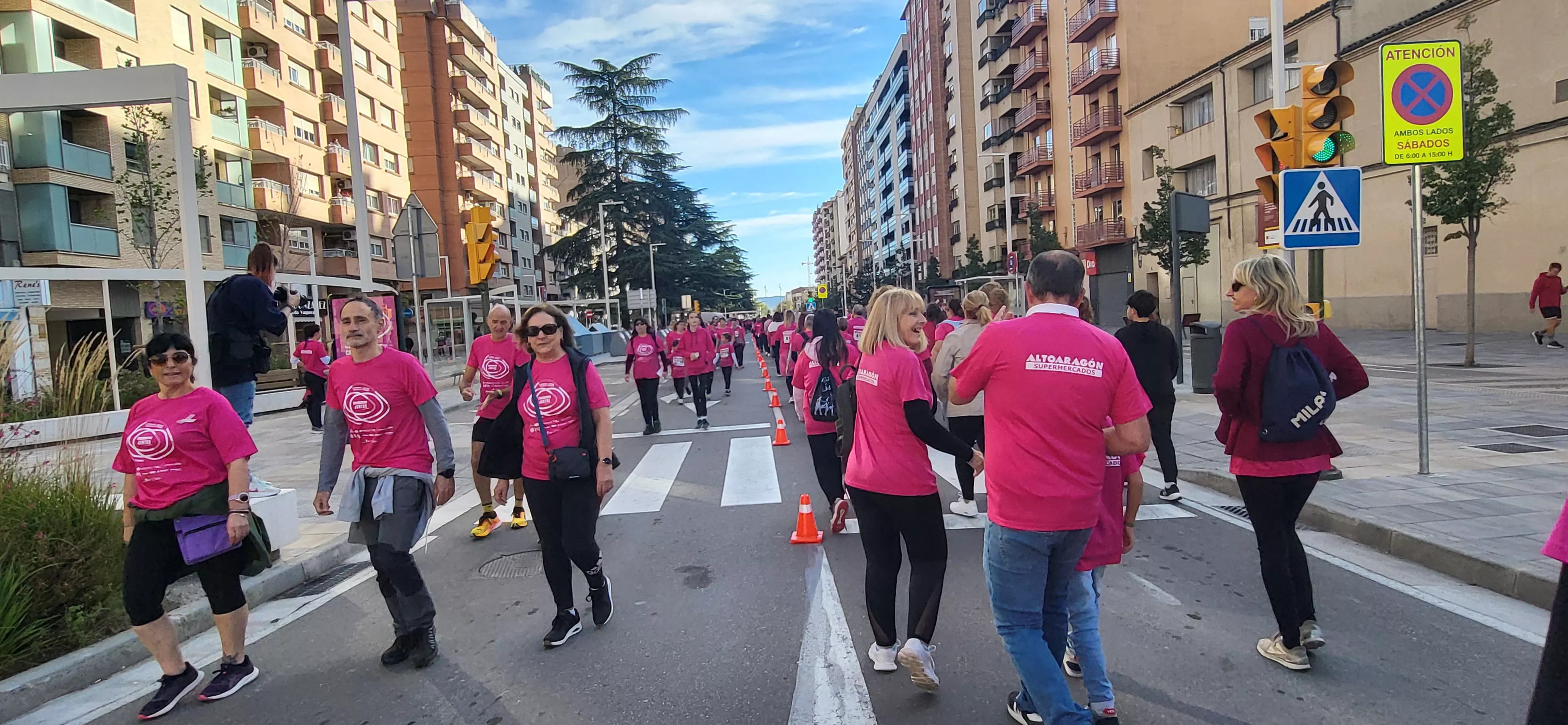 X Carrera Huesca contra el Cáncer. Foto Mercedes Manterola