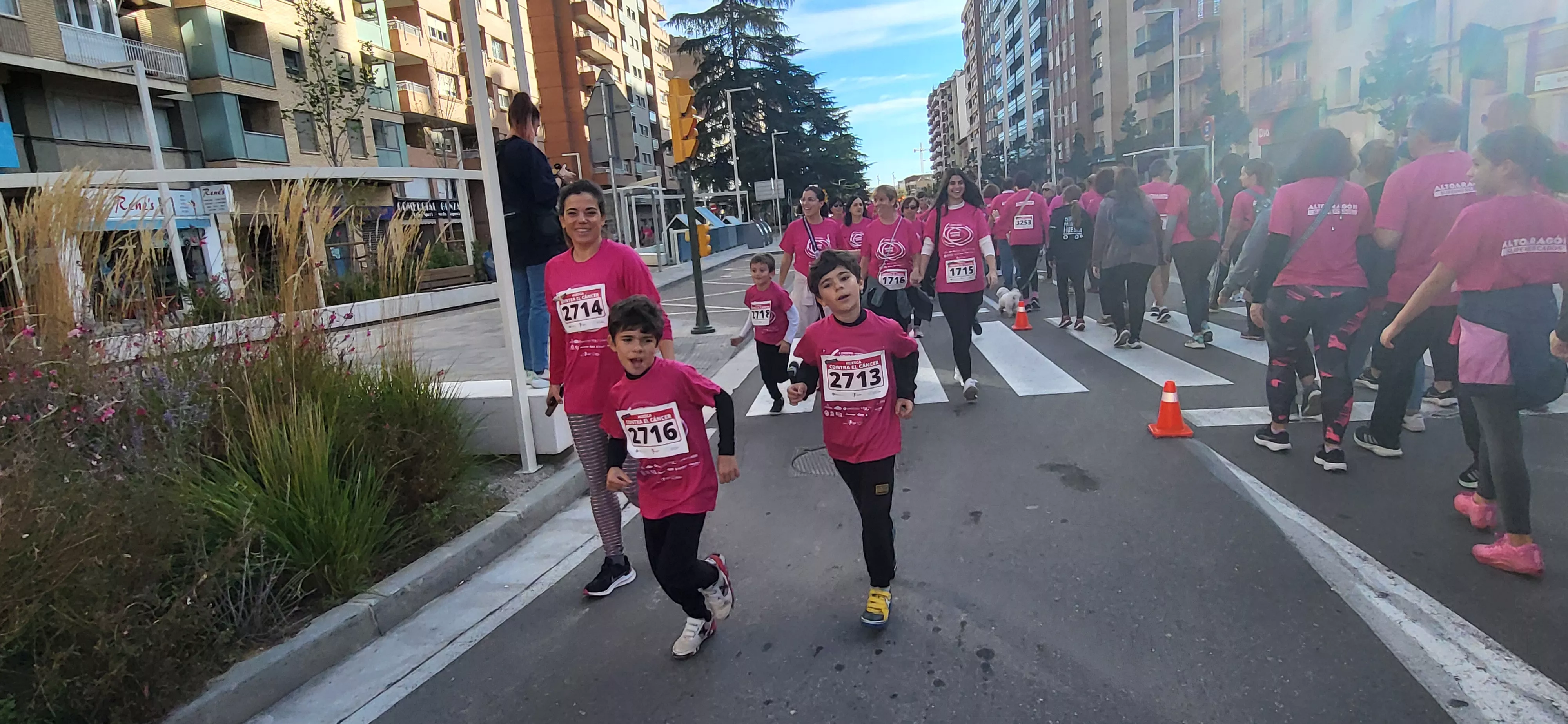 X Carrera Huesca contra el Cáncer. Foto Mercedes Manterola