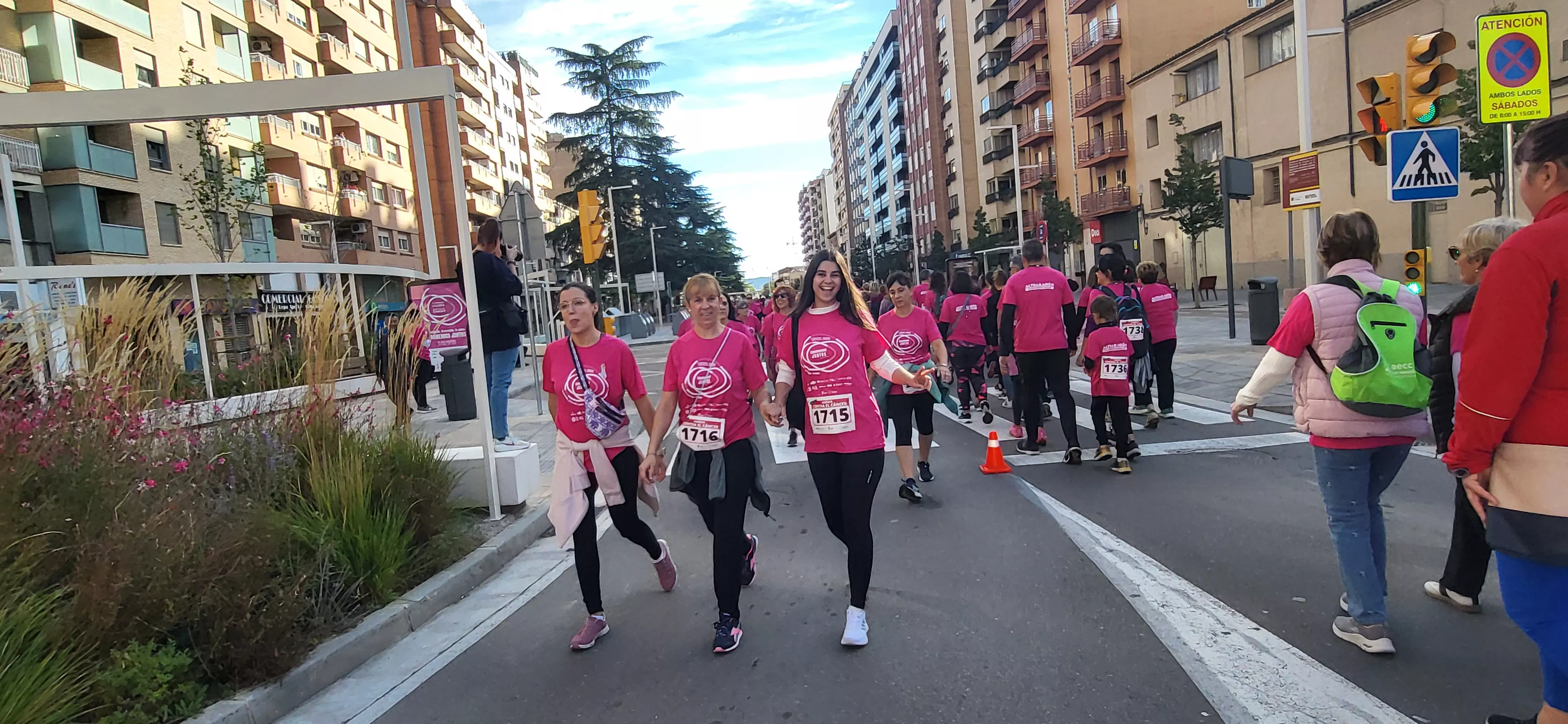 X Carrera Huesca contra el Cáncer. Foto Mercedes Manterola