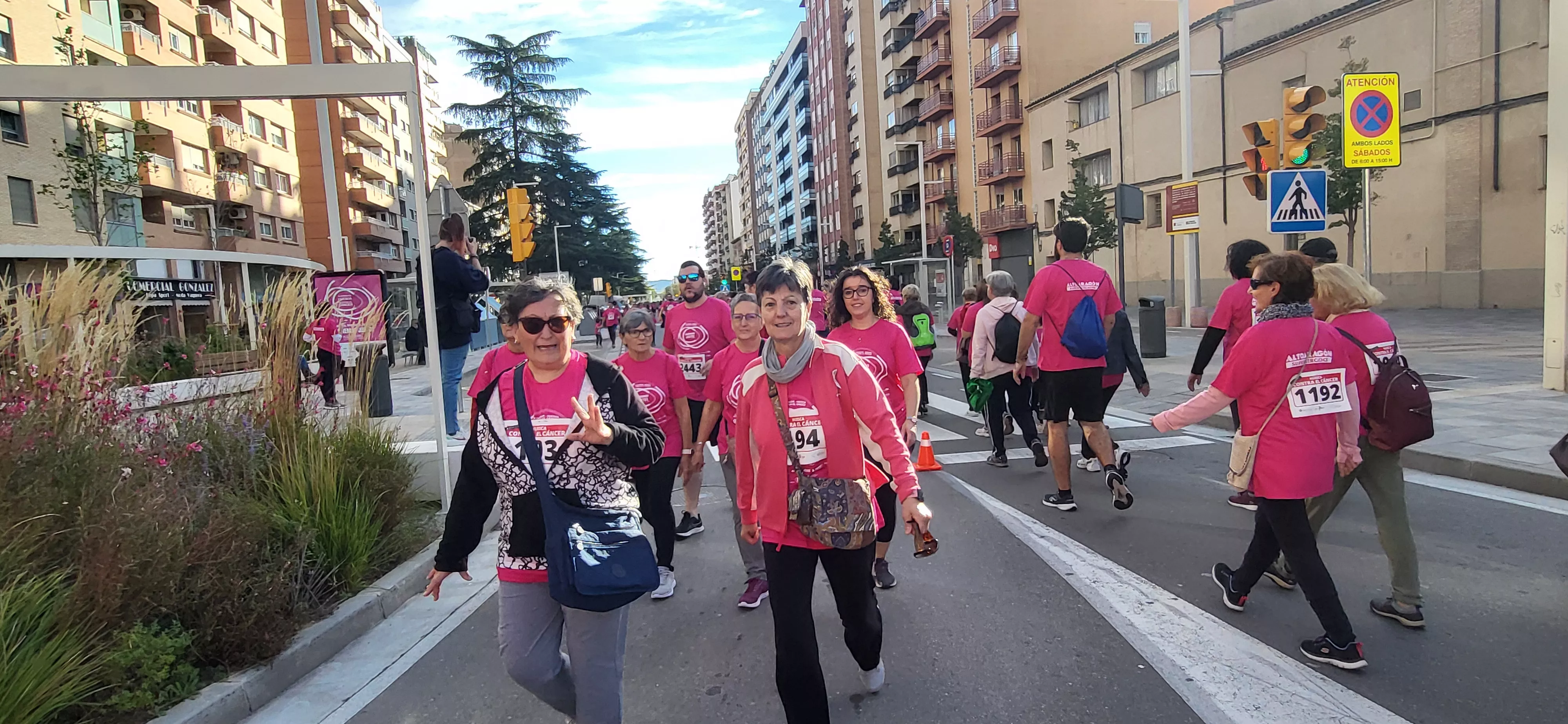 X Carrera Huesca contra el Cáncer. Foto Mercedes Manterola