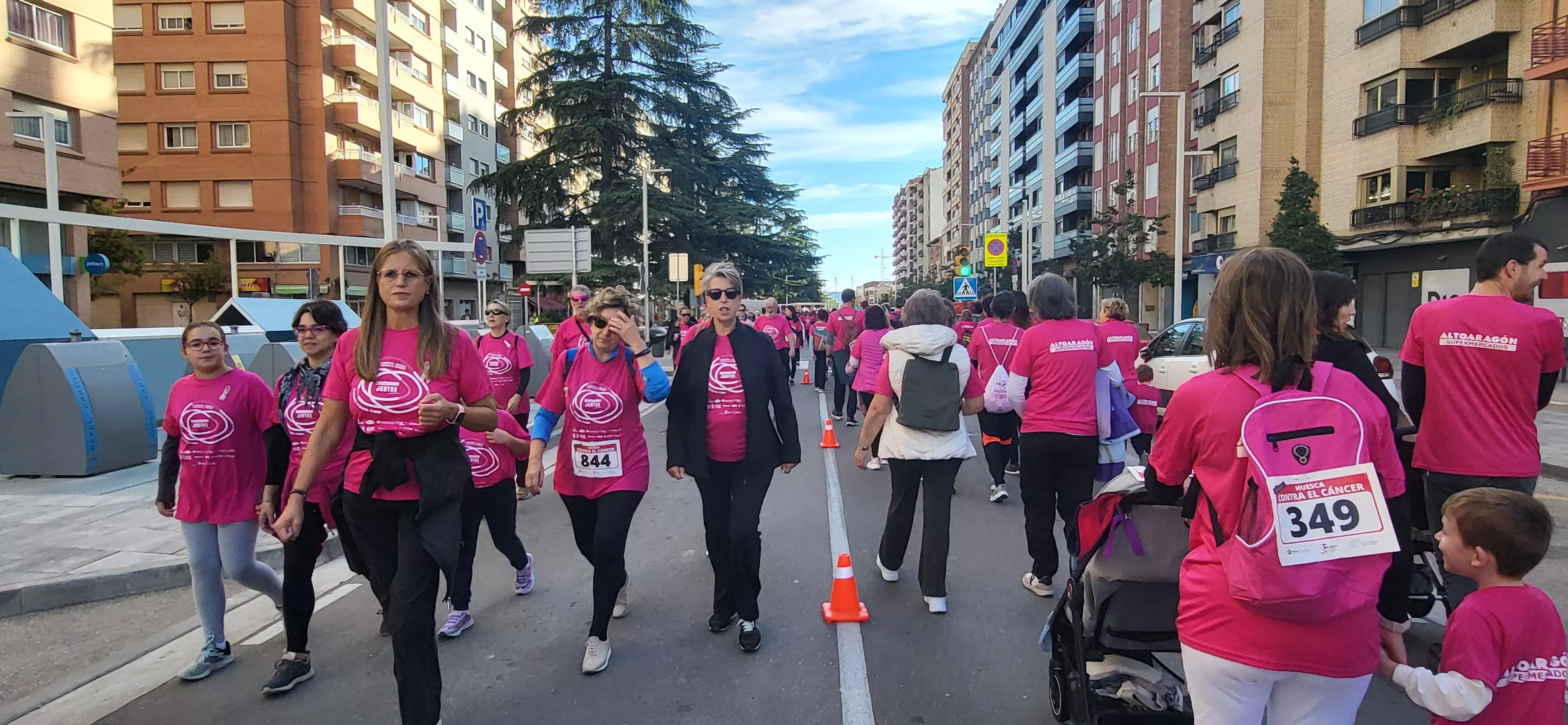 X Carrera Huesca contra el Cáncer. Foto Mercedes Manterola