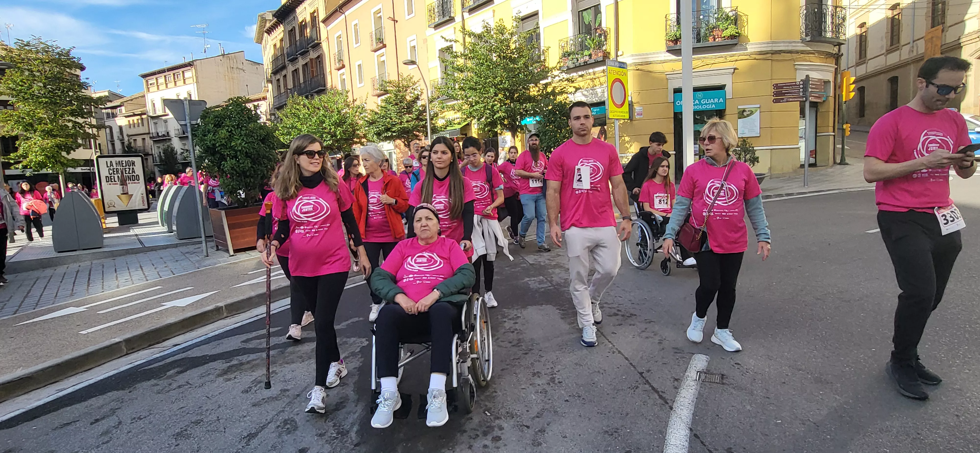 X Carrera Huesca contra el Cáncer. Foto Mercedes Manterola