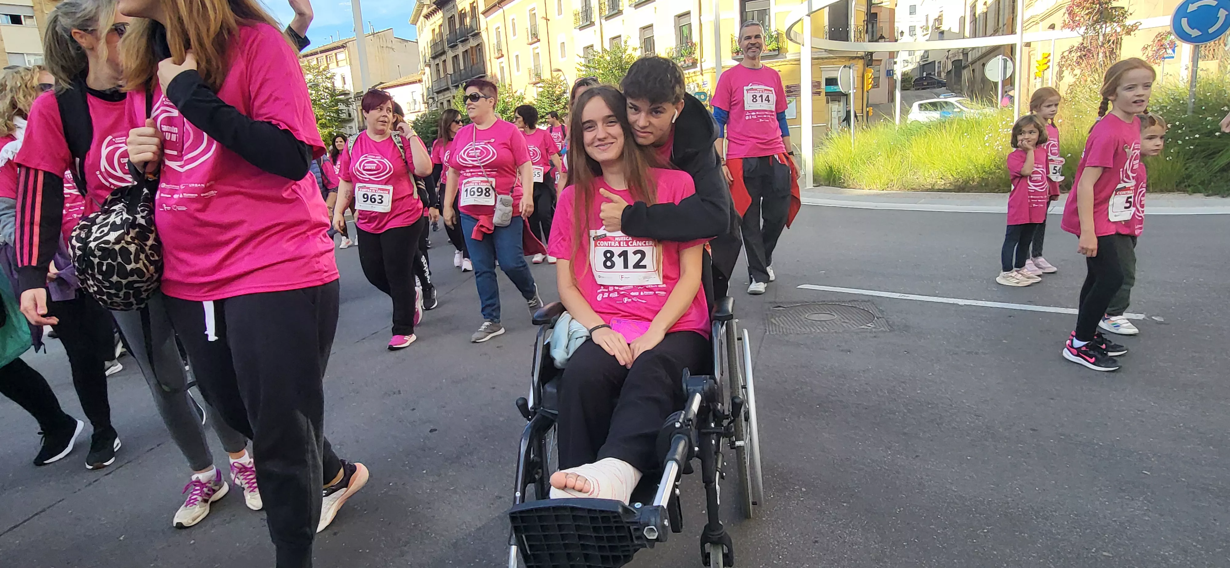 X Carrera Huesca contra el Cáncer. Foto Mercedes Manterola