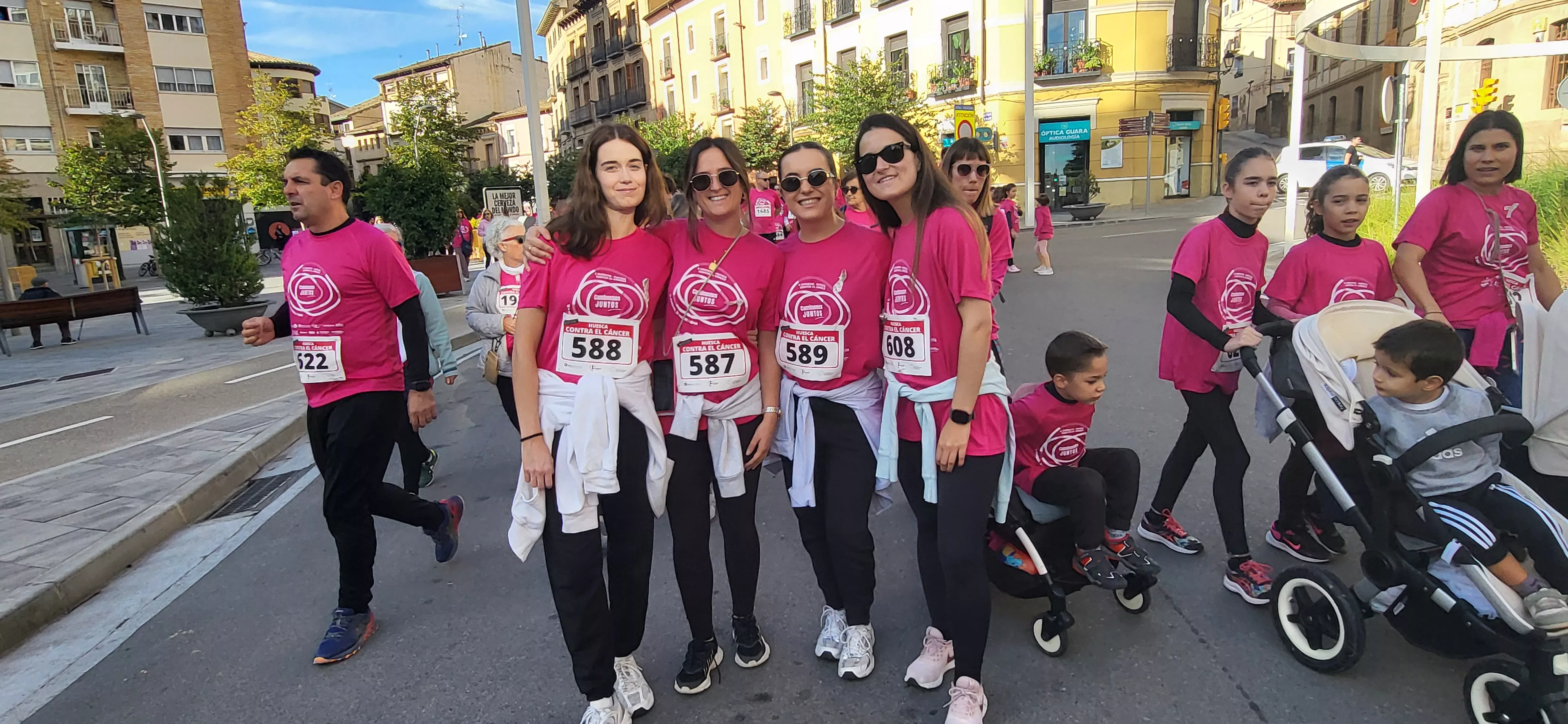 X Carrera Huesca contra el Cáncer. Foto Mercedes Manterola