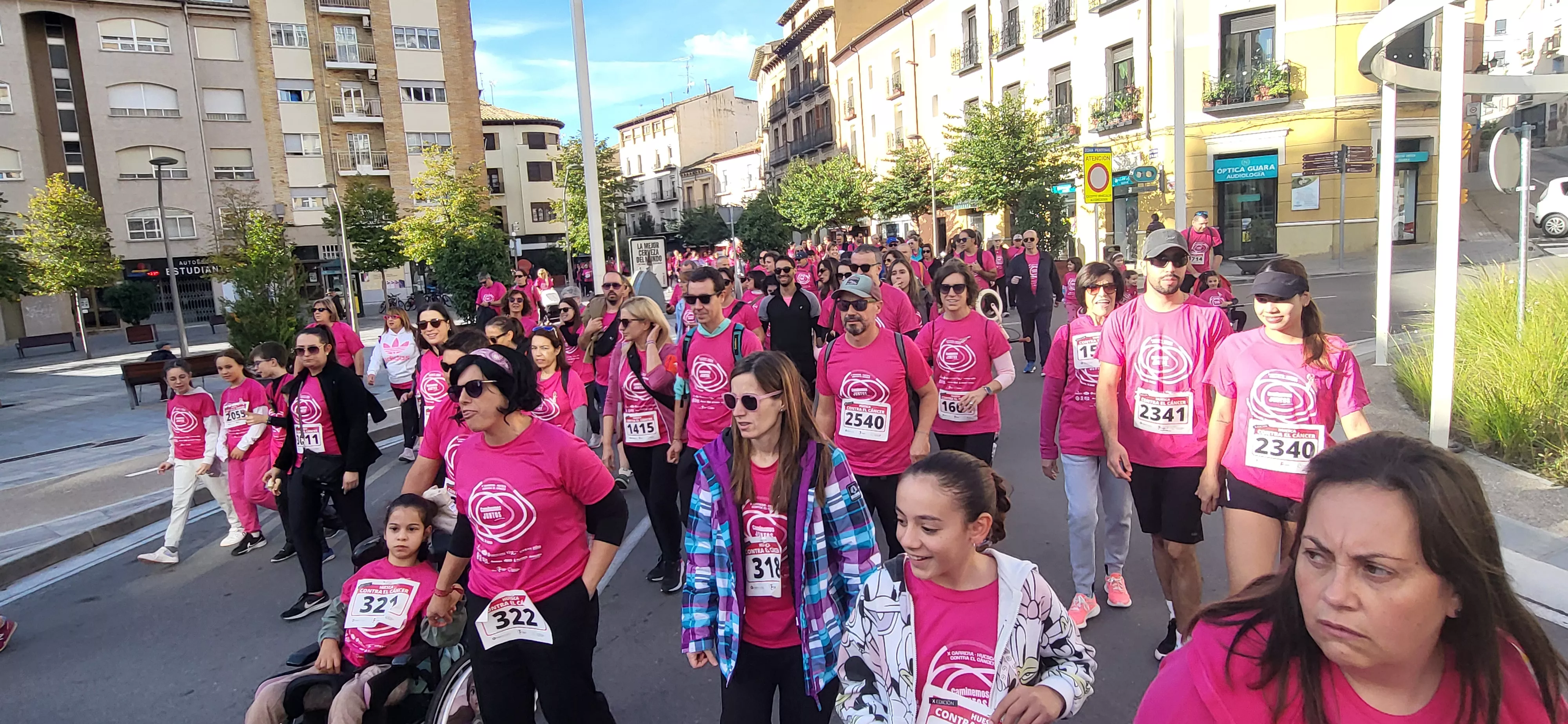 X Carrera Huesca contra el Cáncer. Foto Mercedes Manterola